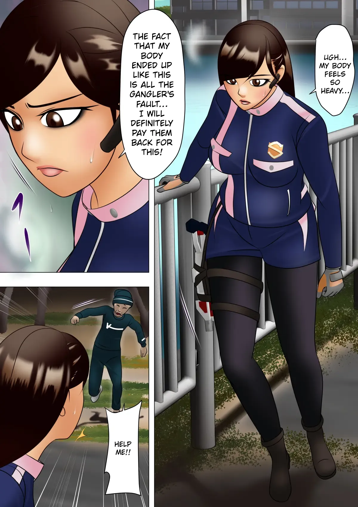 Haiboku Hiroin Henshin Dekinainode Bodi Peinto de Tatakattara Futsuu ni Maketa – Chapter 1 – page 5