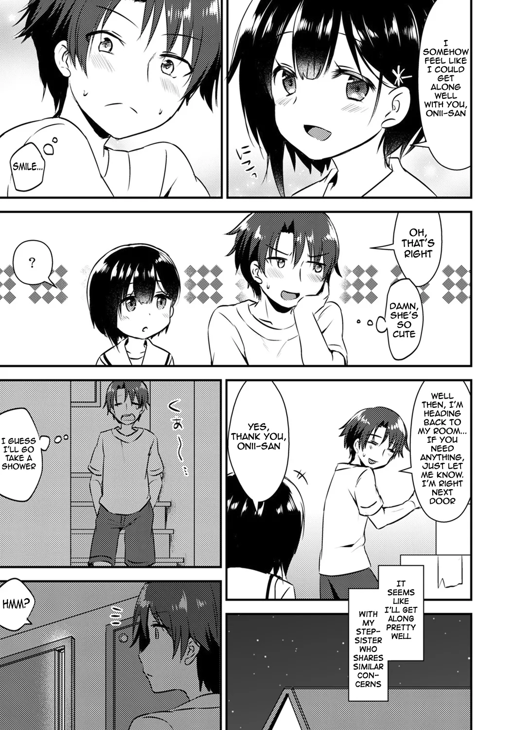 Then let me do it ~My new little sister is so defenseless~ Chapter 1 — preview page 6