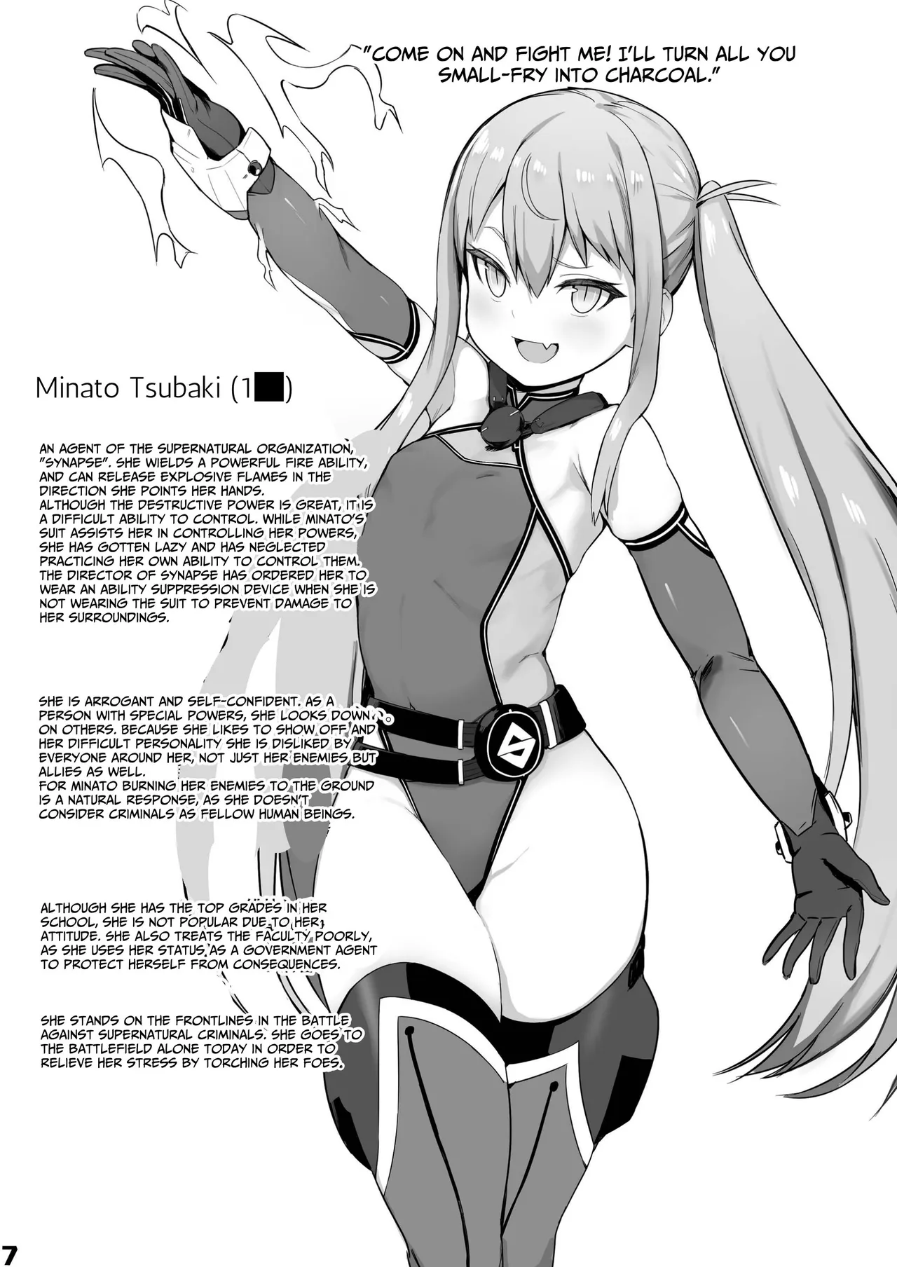 Inousha Shoujo Kesson Goudou | Severed Superpower Girls Collaborative Work — preview page 6
