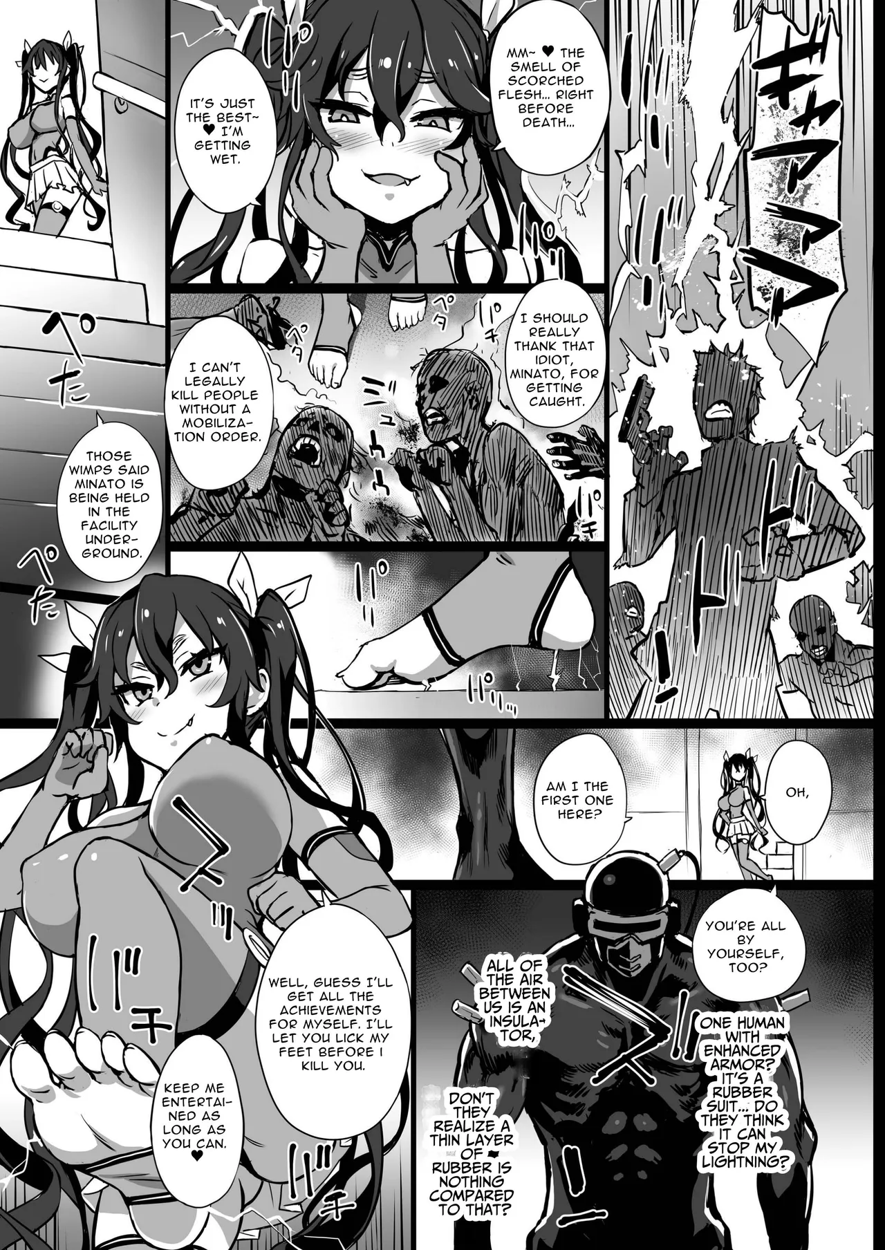 Inousha Shoujo Kesson Goudou | Severed Superpower Girls Collaborative Work — preview page 14
