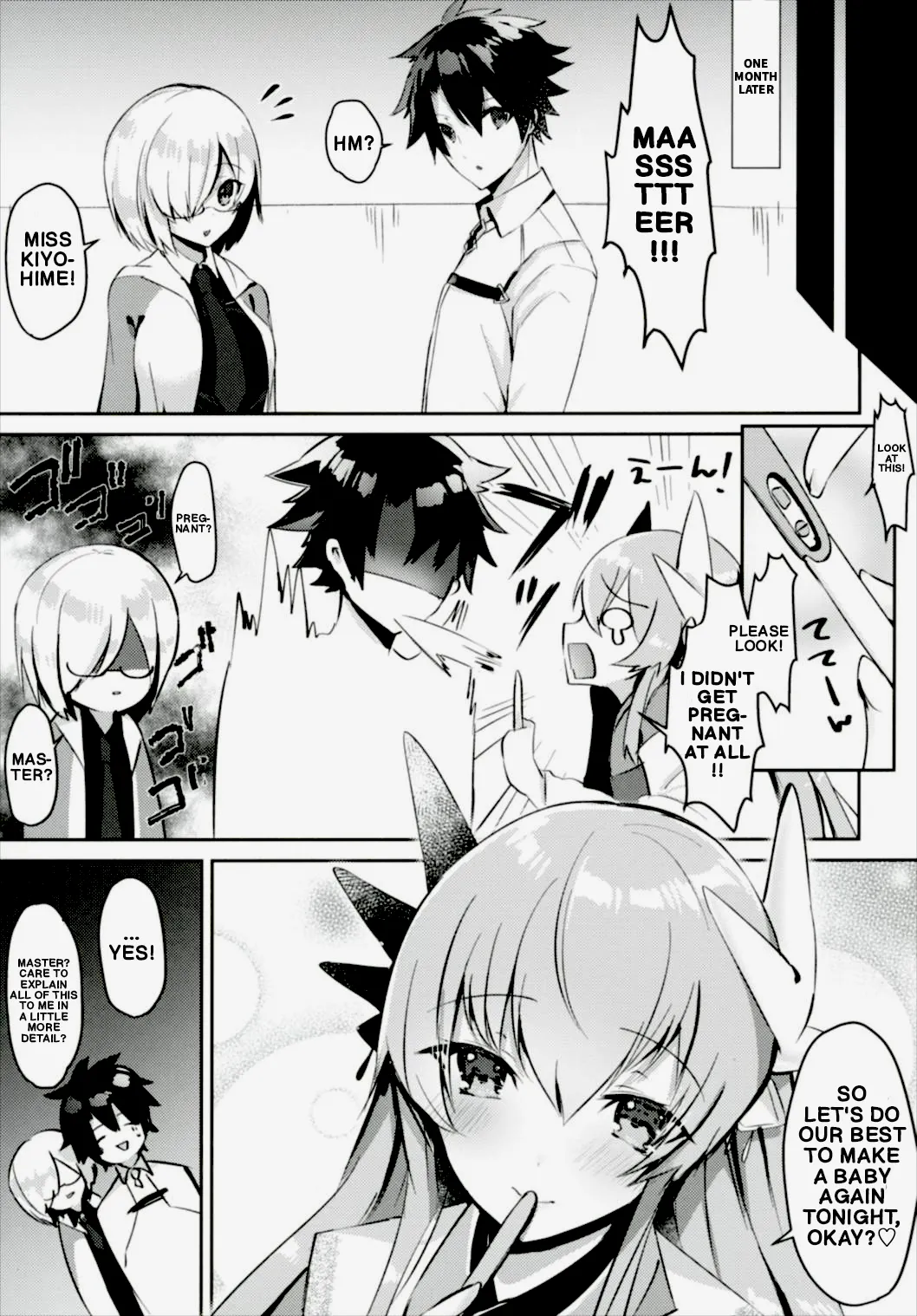 Kiyohime to Kozukuri ga Shitai!! | I want to make a baby with Kiyohime!! — preview page 18