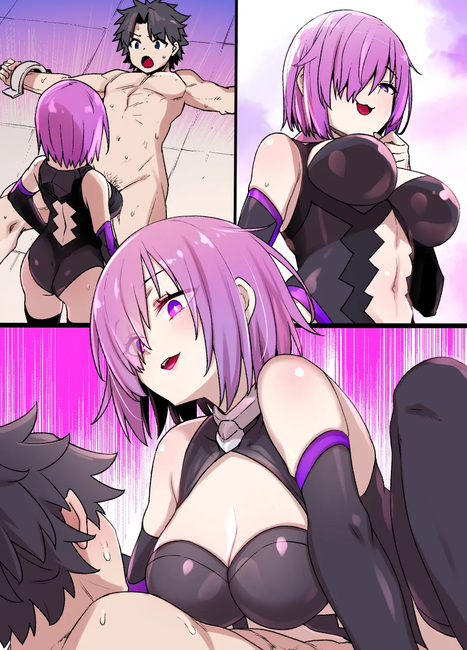 FGO Mash Sennou Mesugaki-ka Manga | FGO – Brainwashed into a Mesugaki — preview page 5