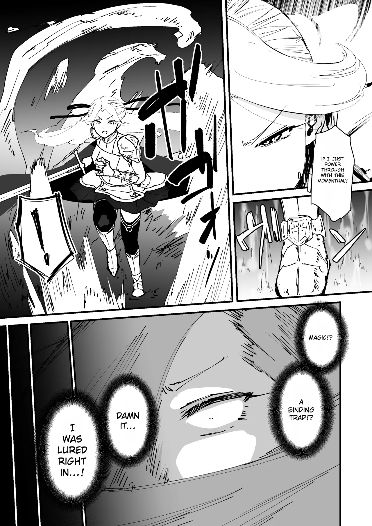 Watashi no Anal wa Yowakunai!! ~Onna Kishi-sama ga Anal Jelly ni Kussuru made…~ | My anus isn’t weak!! — preview page 7