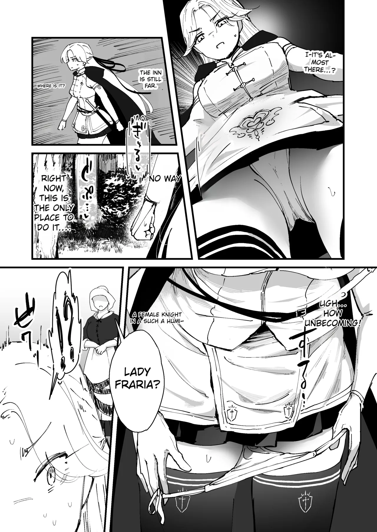 Watashi no Anal wa Yowakunai!! ~Onna Kishi-sama ga Anal Jelly ni Kussuru made…~ | My anus isn’t weak!! – Chapter 1 – page 23