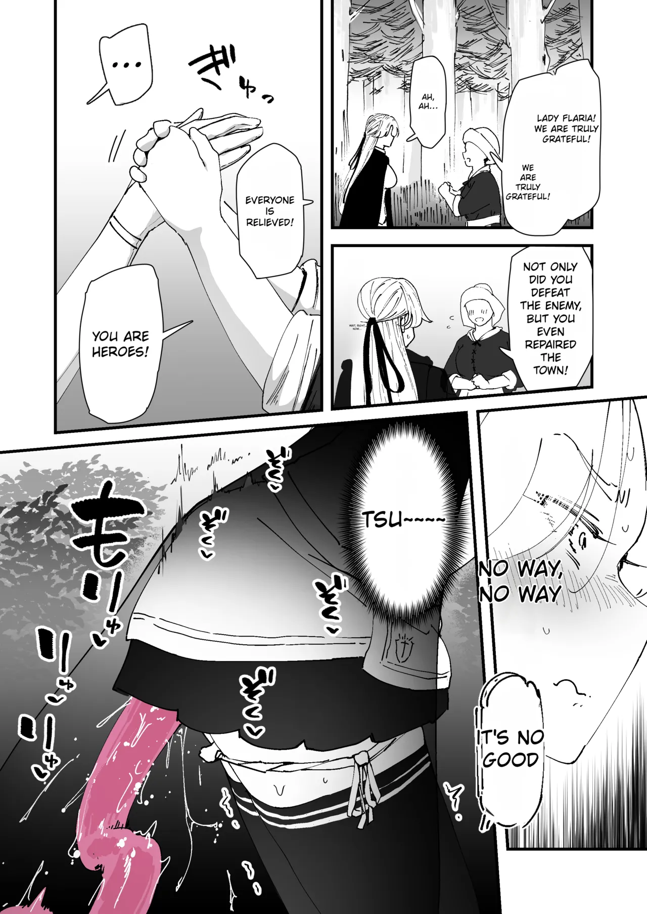 Watashi no Anal wa Yowakunai!! ~Onna Kishi-sama ga Anal Jelly ni Kussuru made…~ | My anus isn’t weak!! – Chapter 1 – page 24