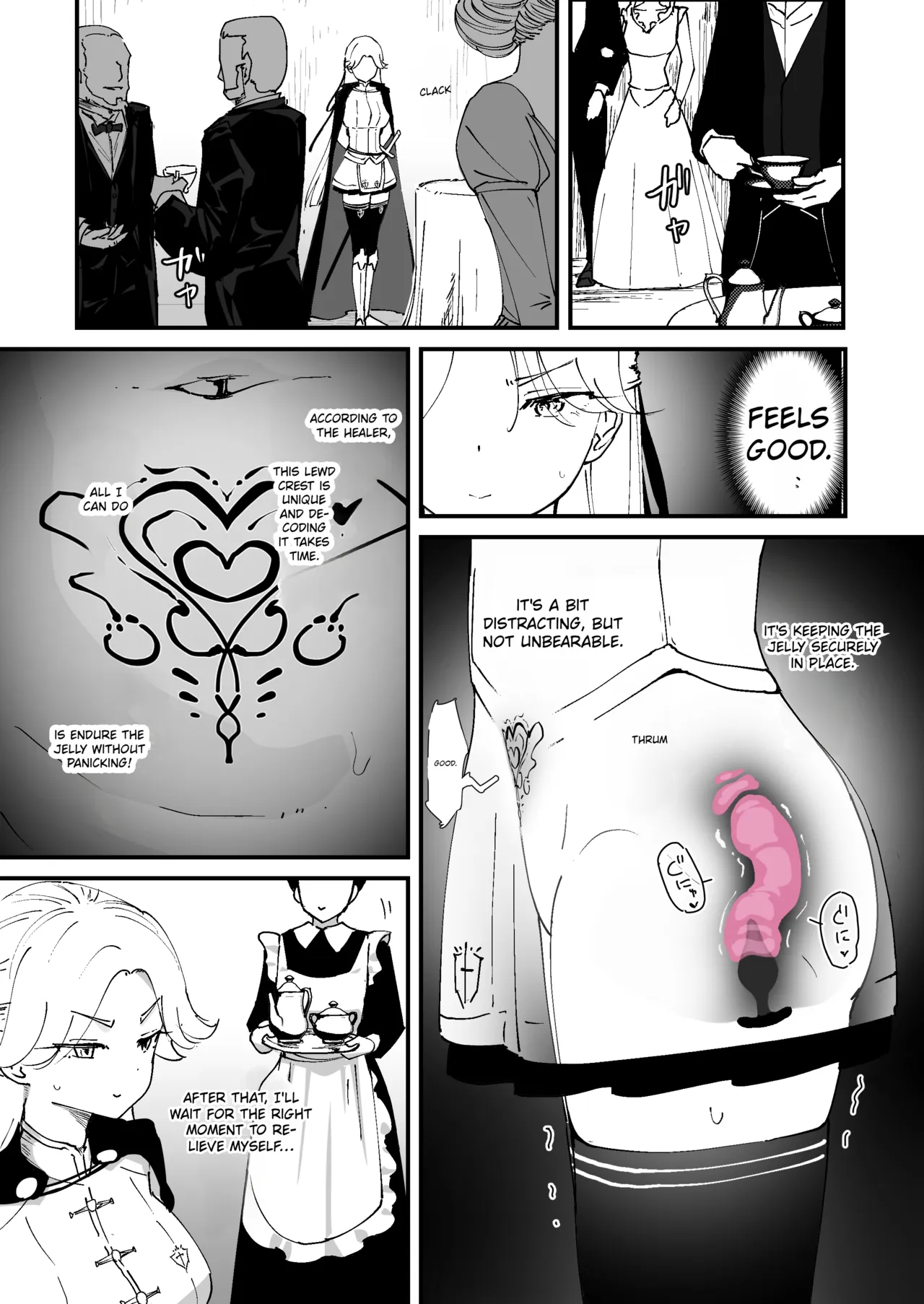 Watashi no Anal wa Yowakunai!! ~Onna Kishi-sama ga Anal Jelly ni Kussuru made…~ | My anus isn’t weak!! – Chapter 1 – page 31