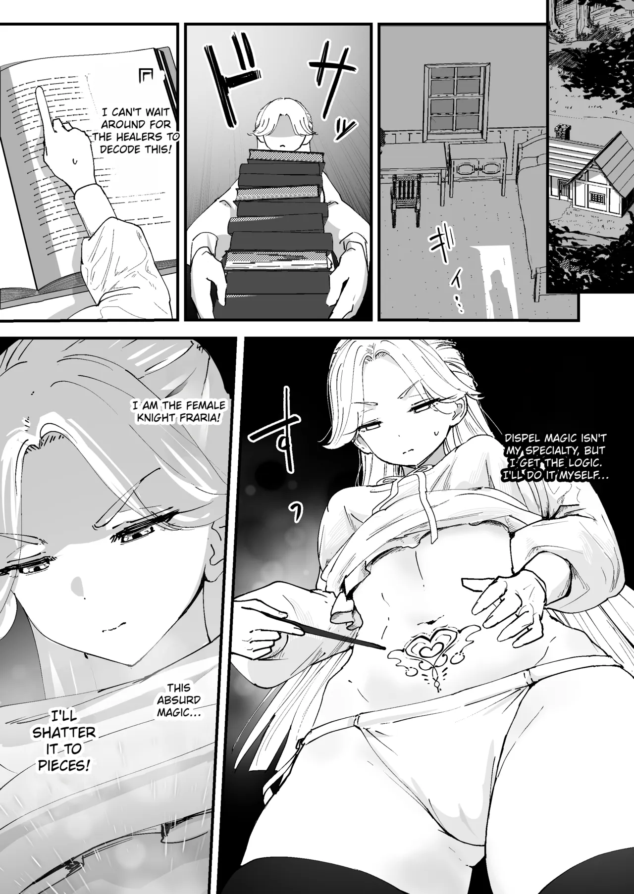 Watashi no Anal wa Yowakunai!! ~Onna Kishi-sama ga Anal Jelly ni Kussuru made…~ | My anus isn’t weak!! – Chapter 1 – page 38