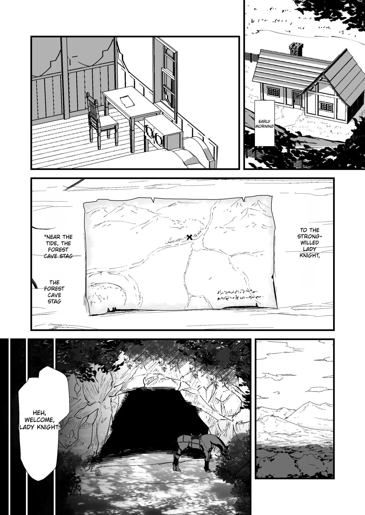 Watashi no Anal wa Yowakunai!! ~Onna Kishi-sama ga Anal Jelly ni Kussuru made…~ | My anus isn’t weak!! – Chapter 1 – page 47