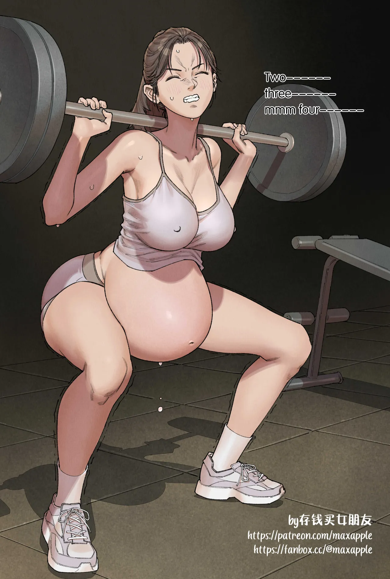 At the gym — preview page 3