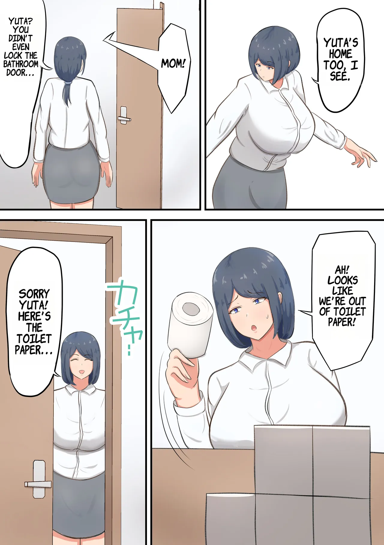 Rokujou Hitoma no Apart de Okaa-san to Icha Love Sex Seikatsu — preview page 5