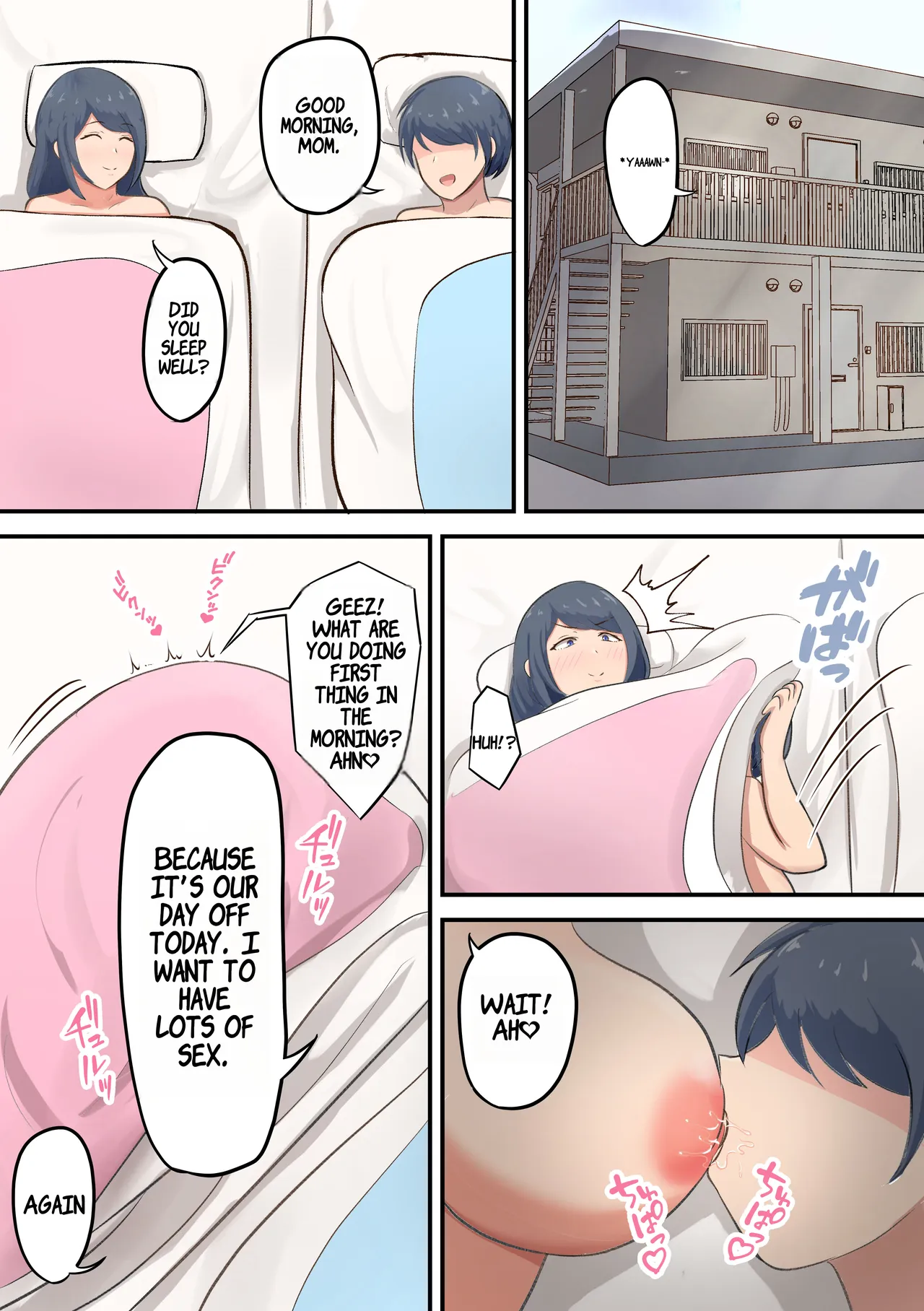 Rokujou Hitoma no Apart de Okaa-san to Icha Love Sex Seikatsu – Chapter 1 – page 36