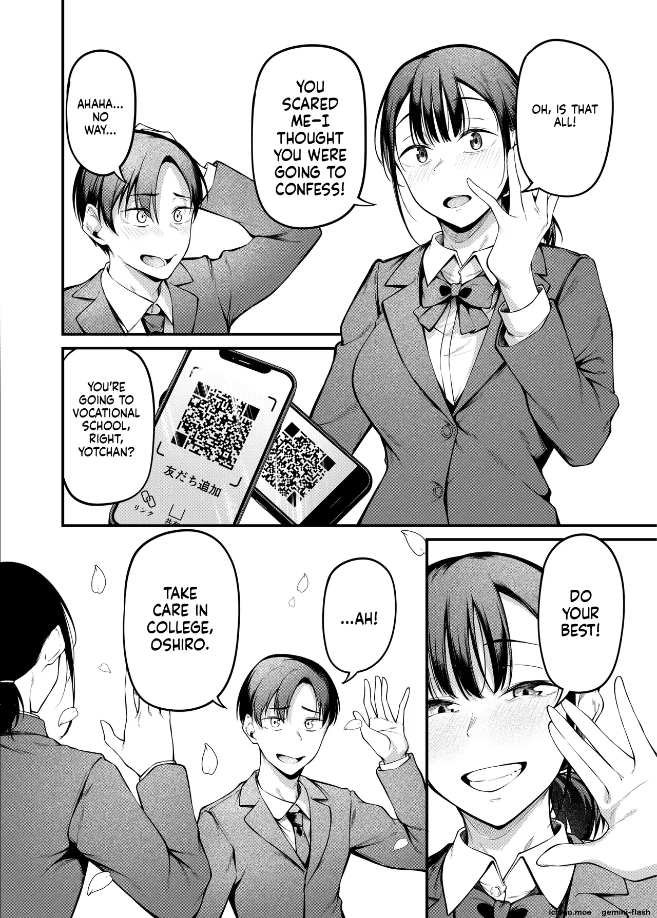 Sogyoushiki no Yoru + Denshiban Omake Kakioroshi ~Ofuroba Hen~ | Graduation Night + Bonus ~Bathroom Edition~ — preview page 5