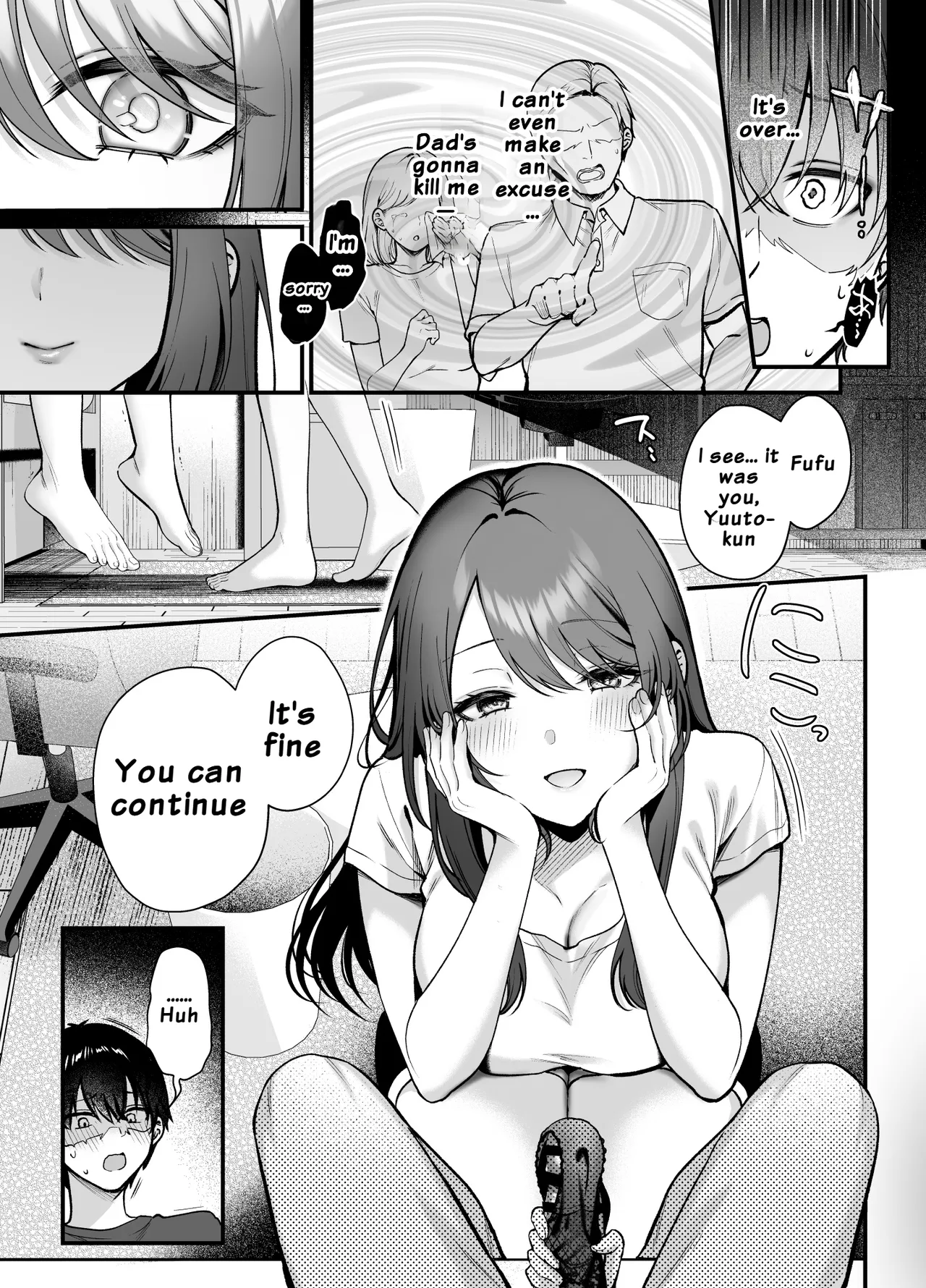 Anenuma. ~Seiso na Onee-san wa Boku o Yasashiku Juurin Suru~ | Anenuma. ~My Stepsister’s Gentle Domination~ — preview page 12