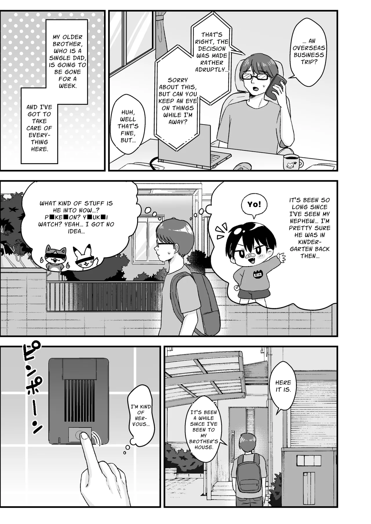 Otokonoko da to Omotteita Meikko ga Chou Mesugaki Bitch ni Natteita. | My Niece Had Become A Total Slut. — preview page 3