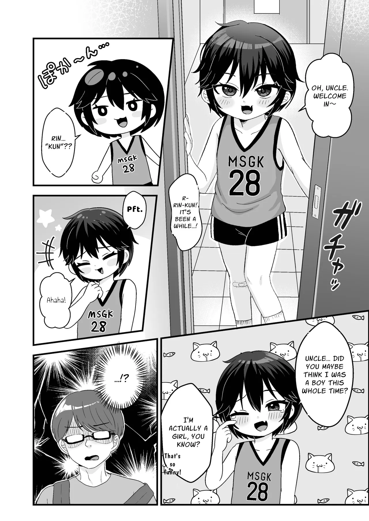 Otokonoko da to Omotteita Meikko ga Chou Mesugaki Bitch ni Natteita. | My Niece Had Become A Total Slut. — preview page 4