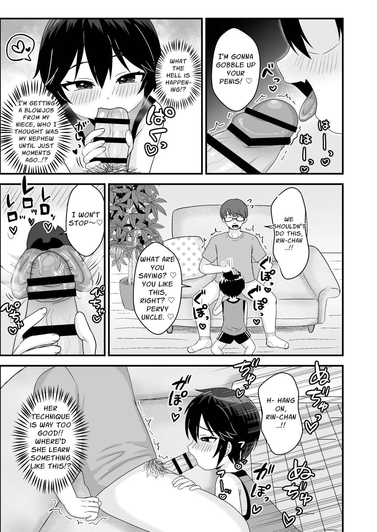 Otokonoko da to Omotteita Meikko ga Chou Mesugaki Bitch ni Natteita. | My Niece Had Become A Total Slut. — preview page 7