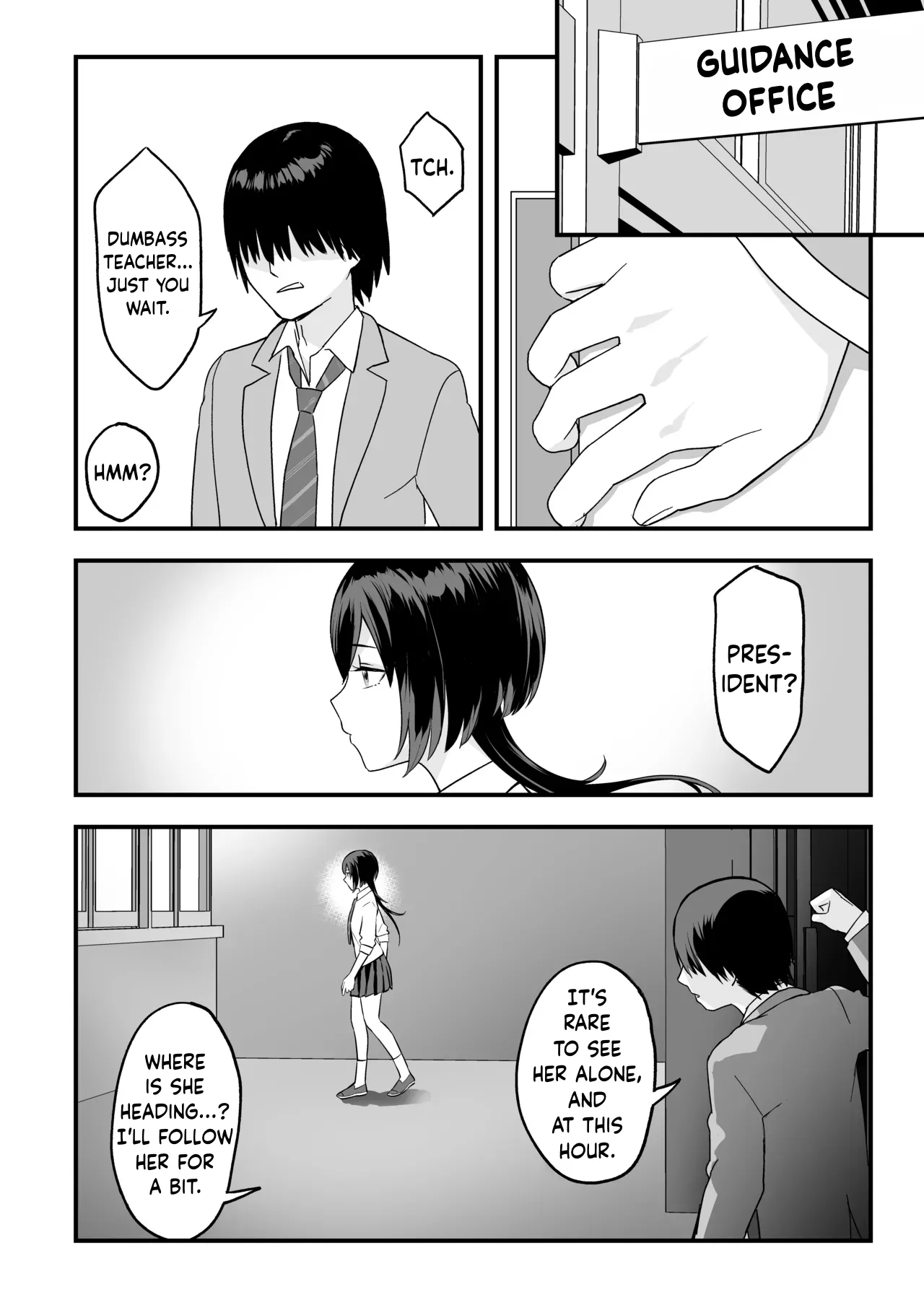 InCha na Ore dake ga Shitteiru Seitokaichou no Uragawa. ~Kakure Kyonyuu no Senpai ga Kairaku ni Kuppuku Shite Ochiru made~ — preview page 16