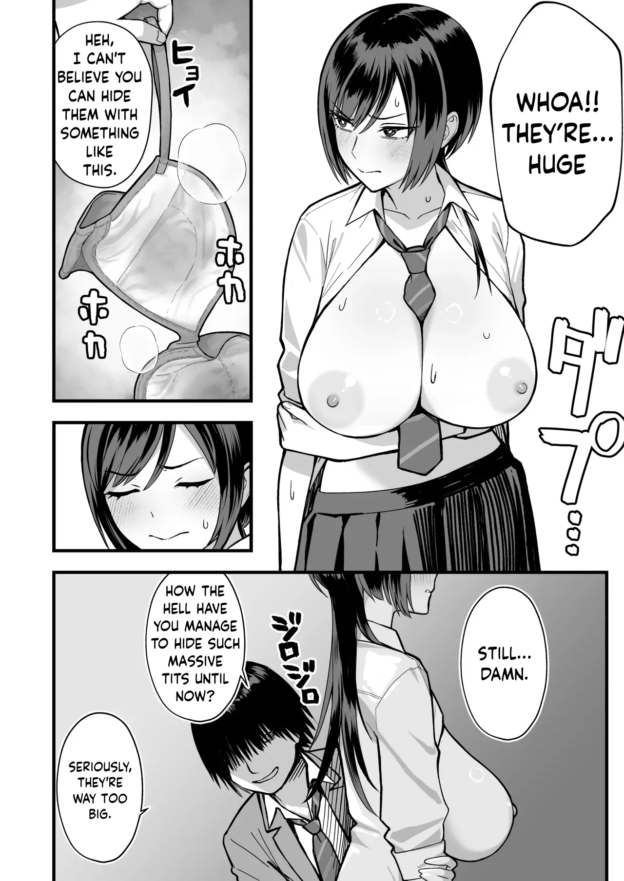 InCha na Ore dake ga Shitteiru Seitokaichou no Uragawa. ~Kakure Kyonyuu no Senpai ga Kairaku ni Kuppuku Shite Ochiru made~ – Chapter 1 – page 24