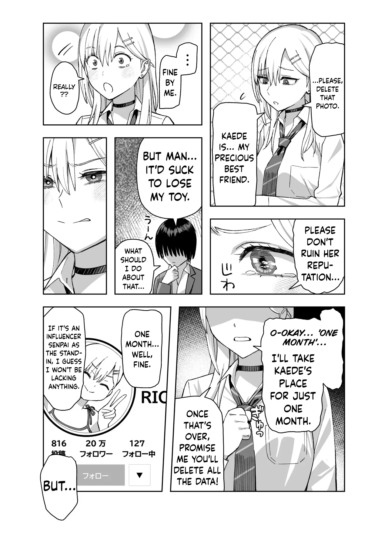 InCha na Ore Dake ga Shitte Iru Seito Kaichou no Uragawa 2. ~Senbotsu Chikubi no Senpai ga Kairaku ni Kuppuku Shite Ochiru made~ – Chapter 1 – page 21