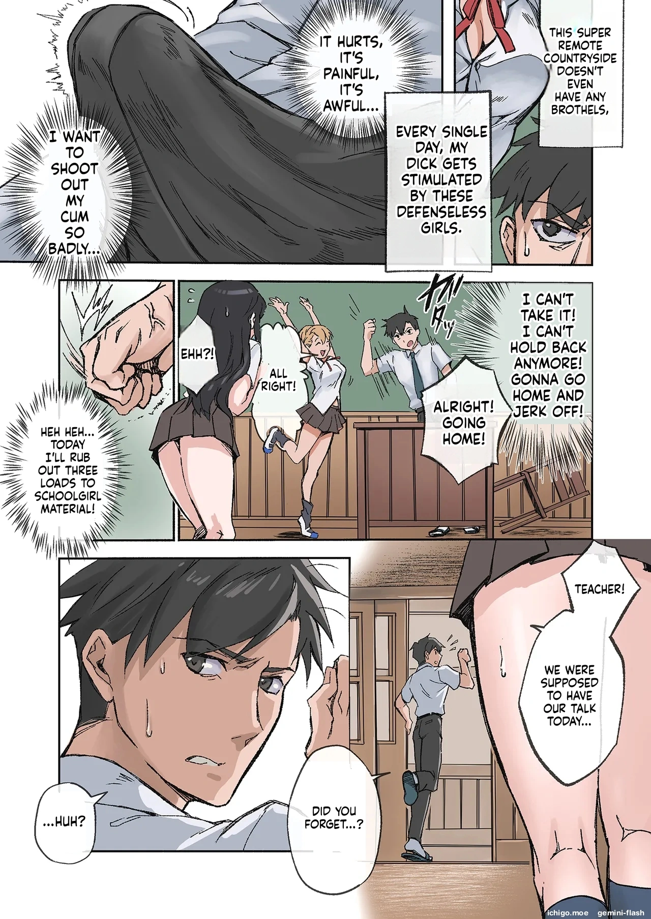 Inaka no Geki Choro Onna-tachi to Musekinin Nakadashi Makuri na Hibi — preview page 5