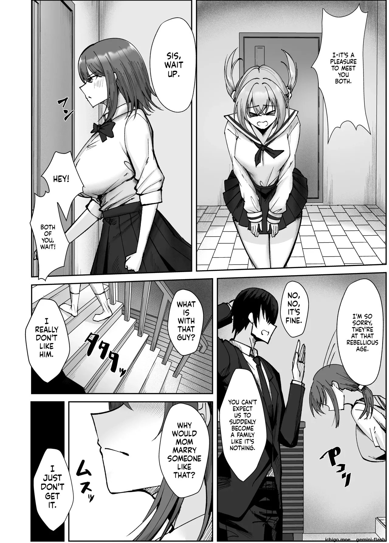 Sex Life with My Hated Stepfather: Nobody Told Me His Dick Was Bigger Than My Boyfriend’s! — preview page 3