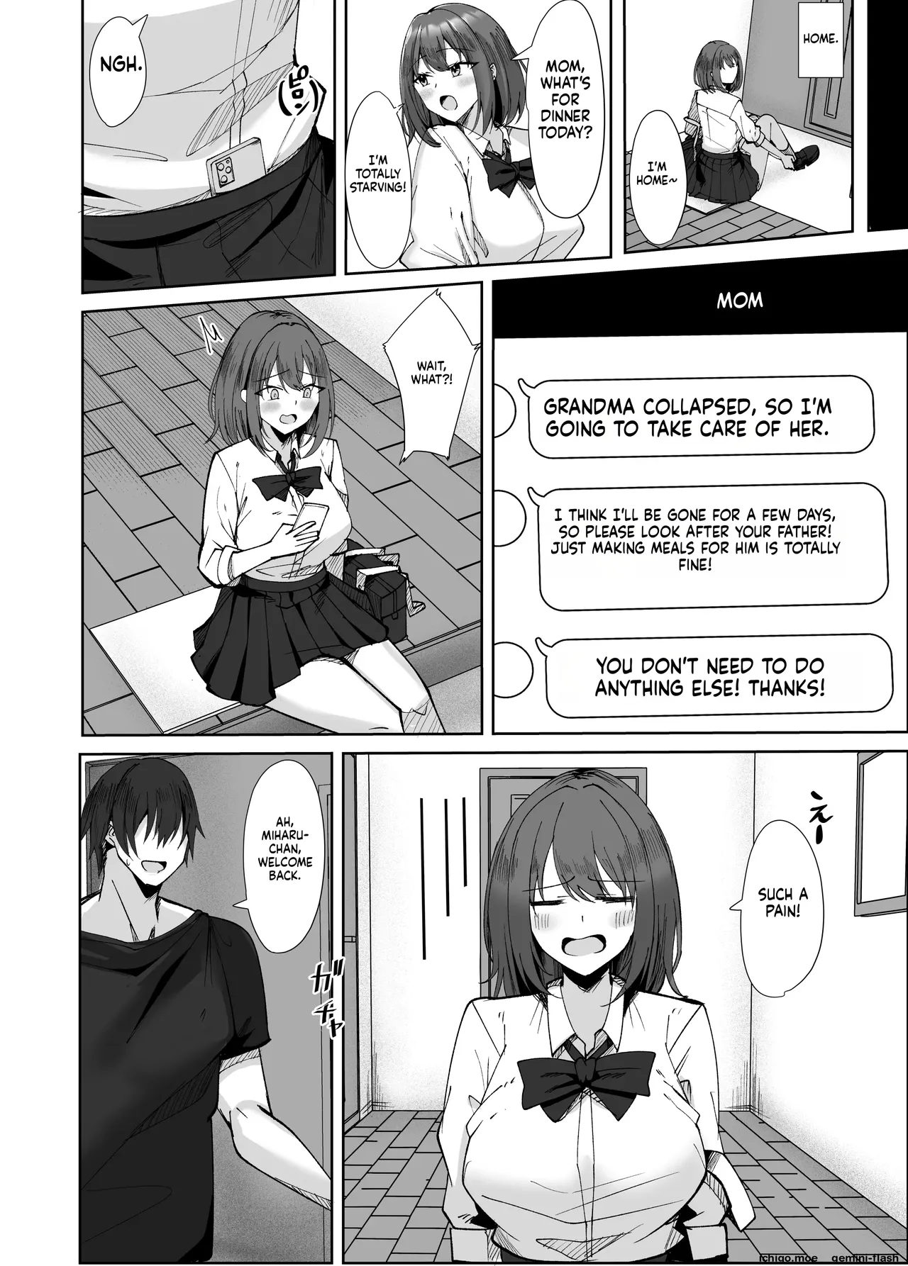 Sex Life with My Hated Stepfather: Nobody Told Me His Dick Was Bigger Than My Boyfriend’s! — preview page 15