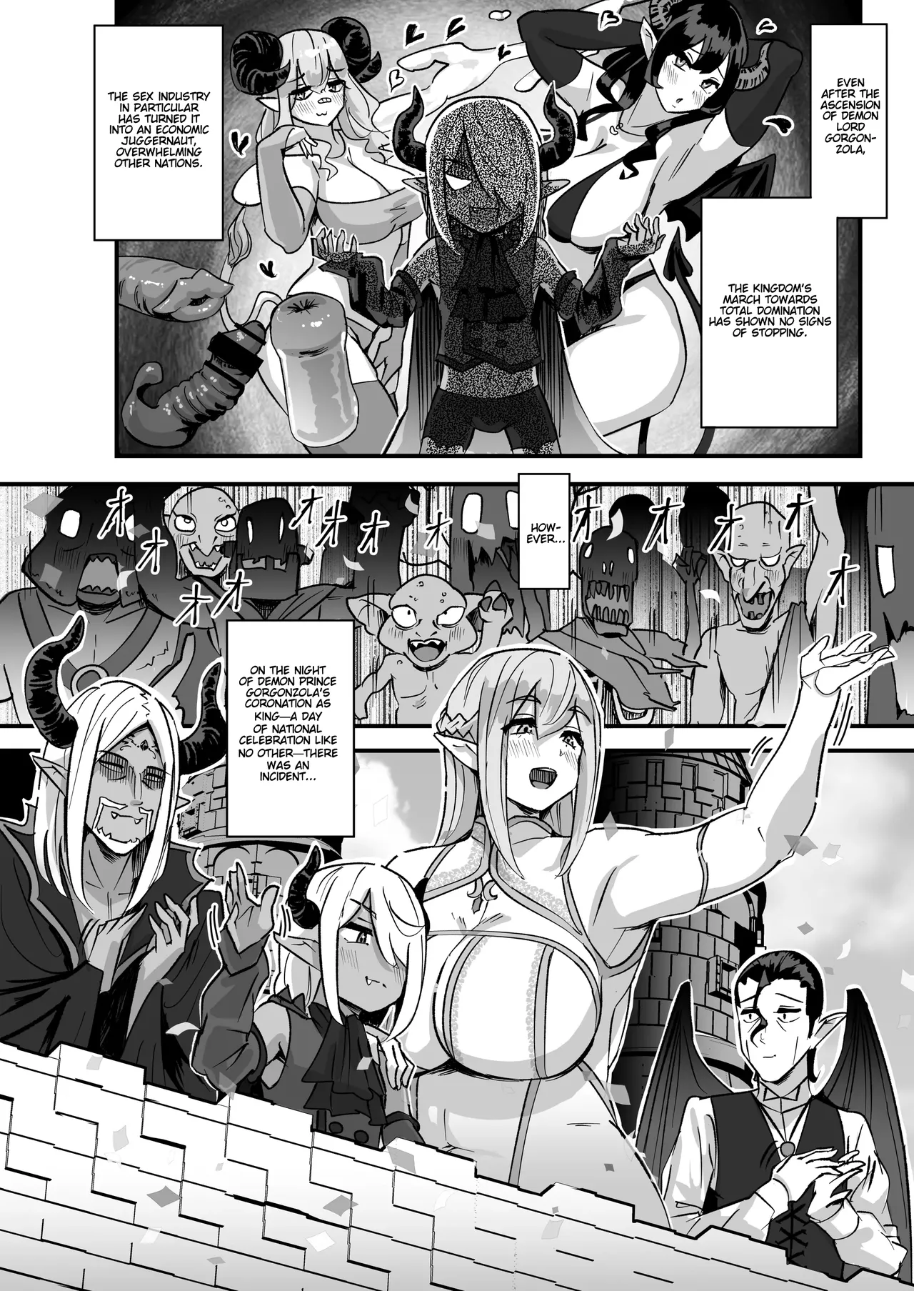 Kusozako Sourou Maou wa Chouchoushin no Mucchimuchi Dekashiri Majo ni mo Makeppanashi | The Bratty, Quick-Shot Demon Lord Just Can’t Win Against This Super Tall Dumptruck Witch Either! — preview page 3