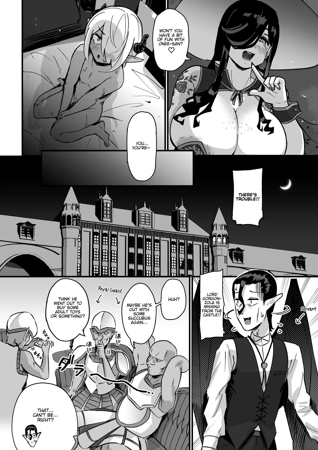 Kusozako Sourou Maou wa Chouchoushin no Mucchimuchi Dekashiri Majo ni mo Makeppanashi | The Bratty, Quick-Shot Demon Lord Just Can’t Win Against This Super Tall Dumptruck Witch Either! — preview page 7