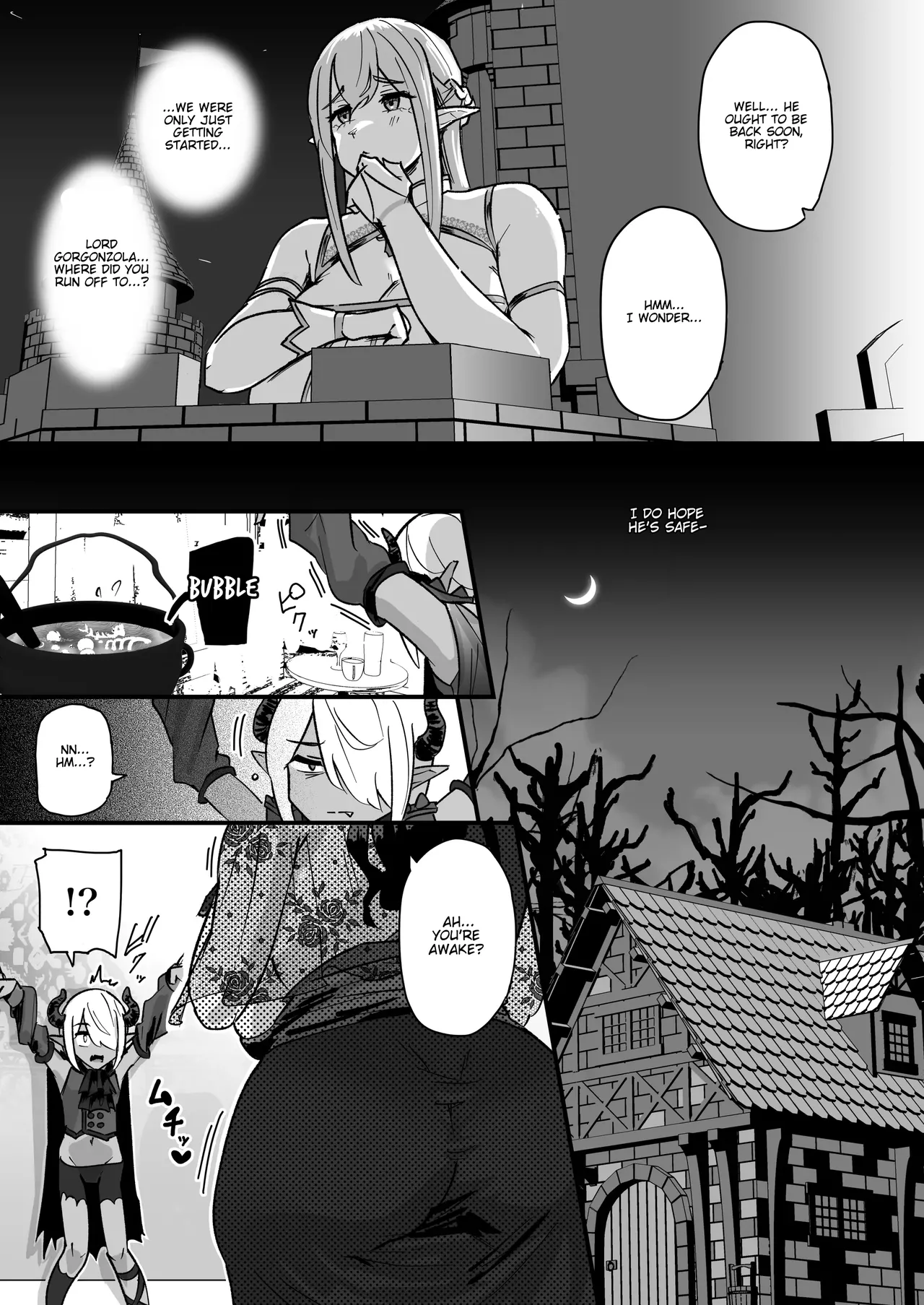 Kusozako Sourou Maou wa Chouchoushin no Mucchimuchi Dekashiri Majo ni mo Makeppanashi | The Bratty, Quick-Shot Demon Lord Just Can’t Win Against This Super Tall Dumptruck Witch Either! — preview page 8