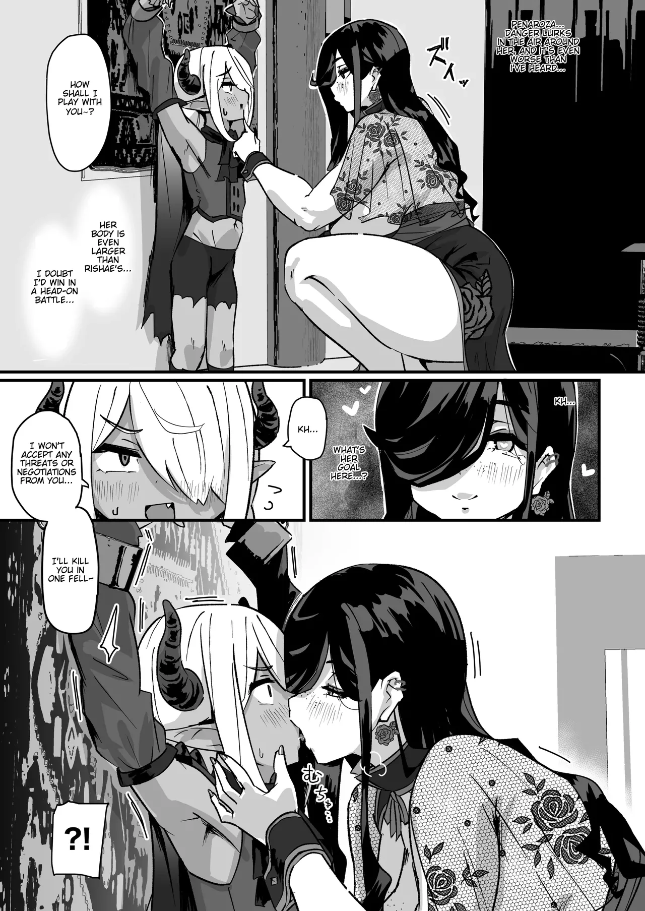 Kusozako Sourou Maou wa Chouchoushin no Mucchimuchi Dekashiri Majo ni mo Makeppanashi | The Bratty, Quick-Shot Demon Lord Just Can’t Win Against This Super Tall Dumptruck Witch Either! — preview page 10
