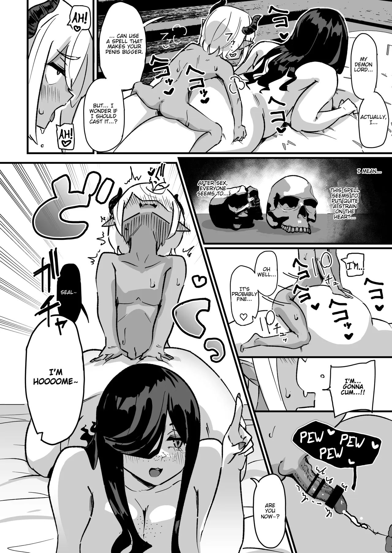 Kusozako Sourou Maou wa Chouchoushin no Mucchimuchi Dekashiri Majo ni mo Makeppanashi | The Bratty, Quick-Shot Demon Lord Just Can’t Win Against This Super Tall Dumptruck Witch Either! – Chapter 1 – page 33