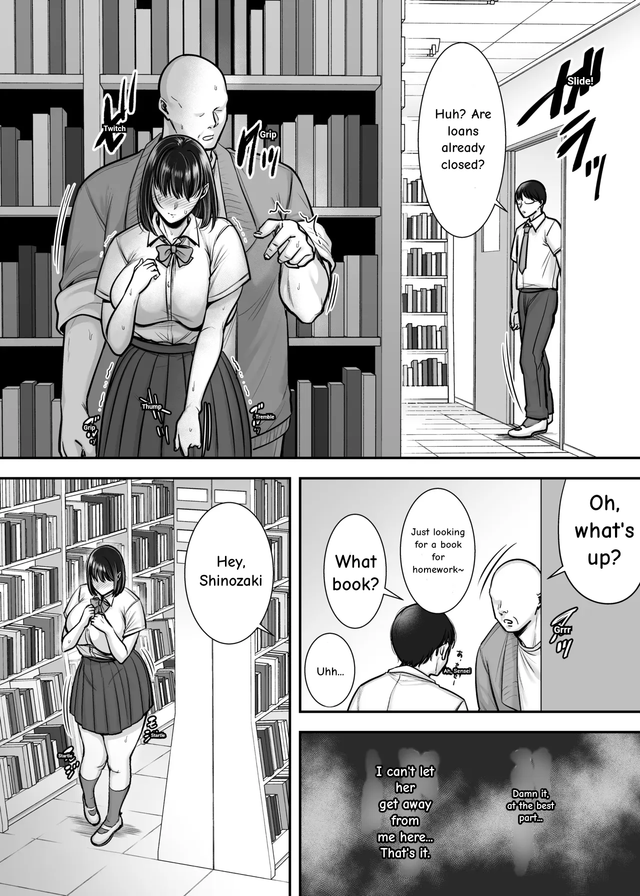 Kakure Kyonyuu no Bungaku Shoujo Toshoshitsu no Haitoku Jugyou – Girl who loves literature | The Busty Literature Girl In Hiding Immoral Lessons in the Library — preview page 9