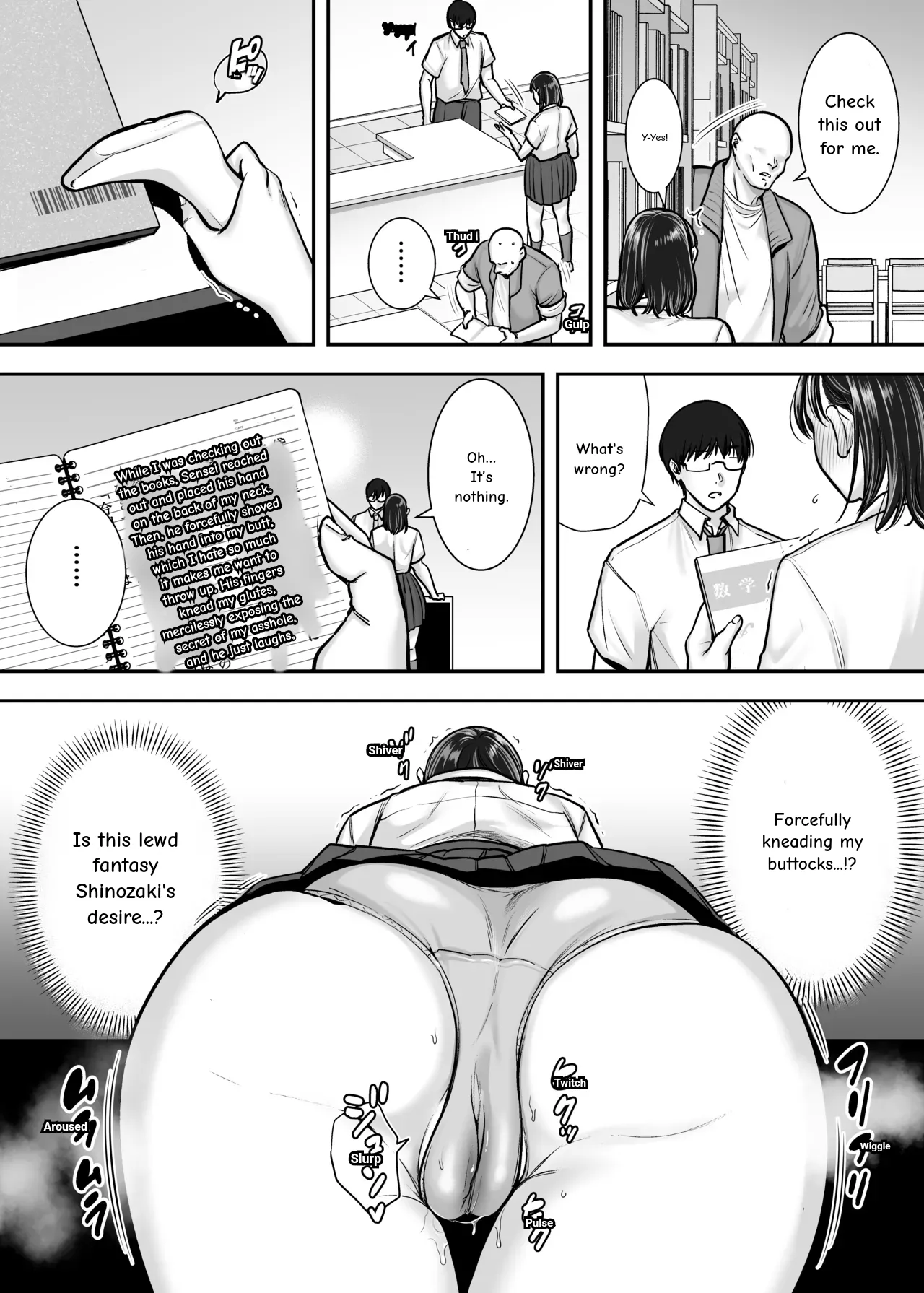 Kakure Kyonyuu no Bungaku Shoujo Toshoshitsu no Haitoku Jugyou – Girl who loves literature | The Busty Literature Girl In Hiding Immoral Lessons in the Library — preview page 10