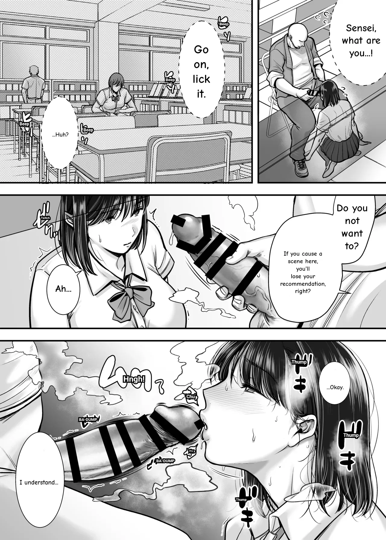 Kakure Kyonyuu no Bungaku Shoujo Toshoshitsu no Haitoku Jugyou – Girl who loves literature | The Busty Literature Girl In Hiding Immoral Lessons in the Library — preview page 16