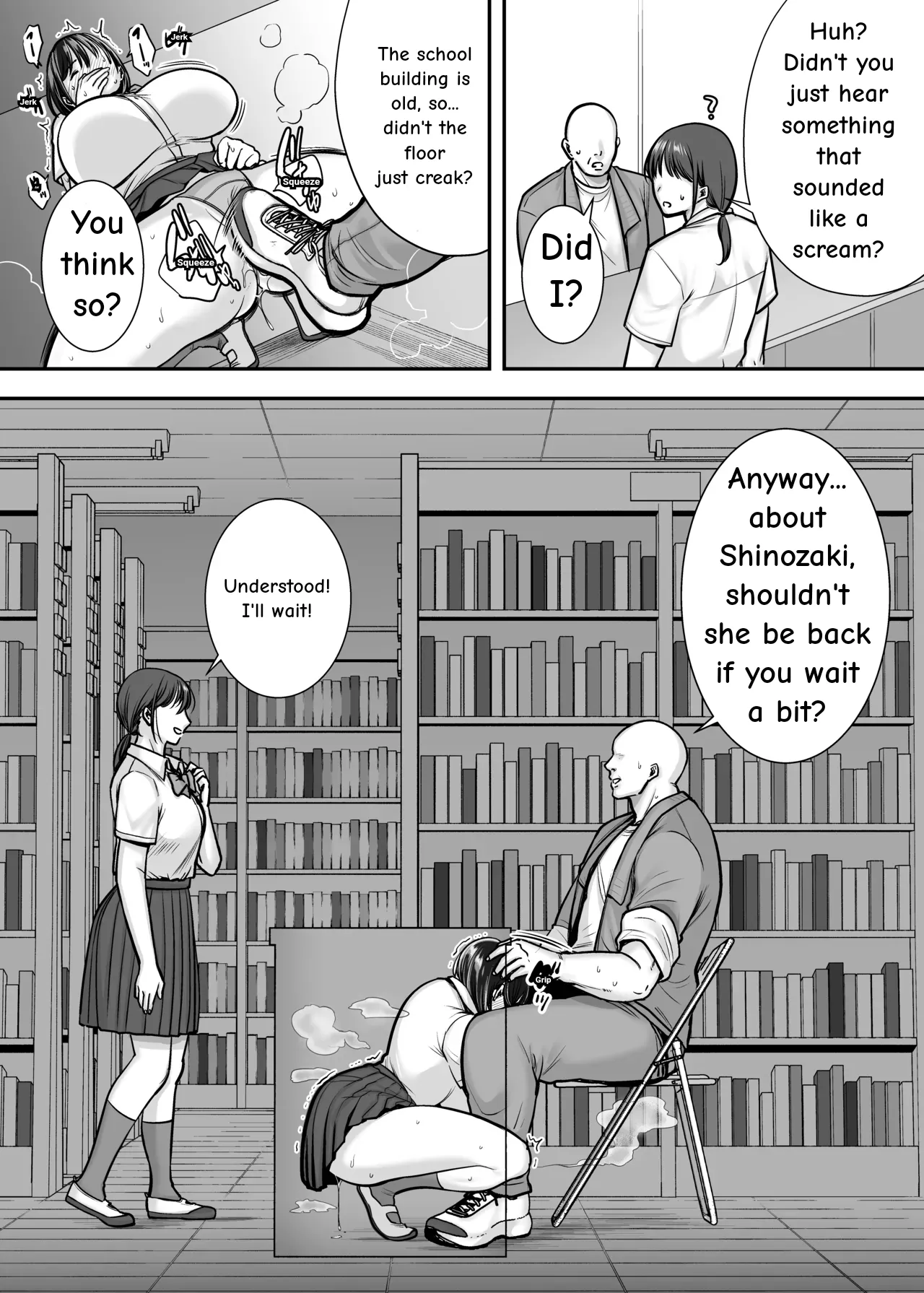 Kakure Kyonyuu no Bungaku Shoujo Toshoshitsu no Haitoku Jugyou – Girl who loves literature | The Busty Literature Girl In Hiding Immoral Lessons in the Library – Chapter 1 – page 21