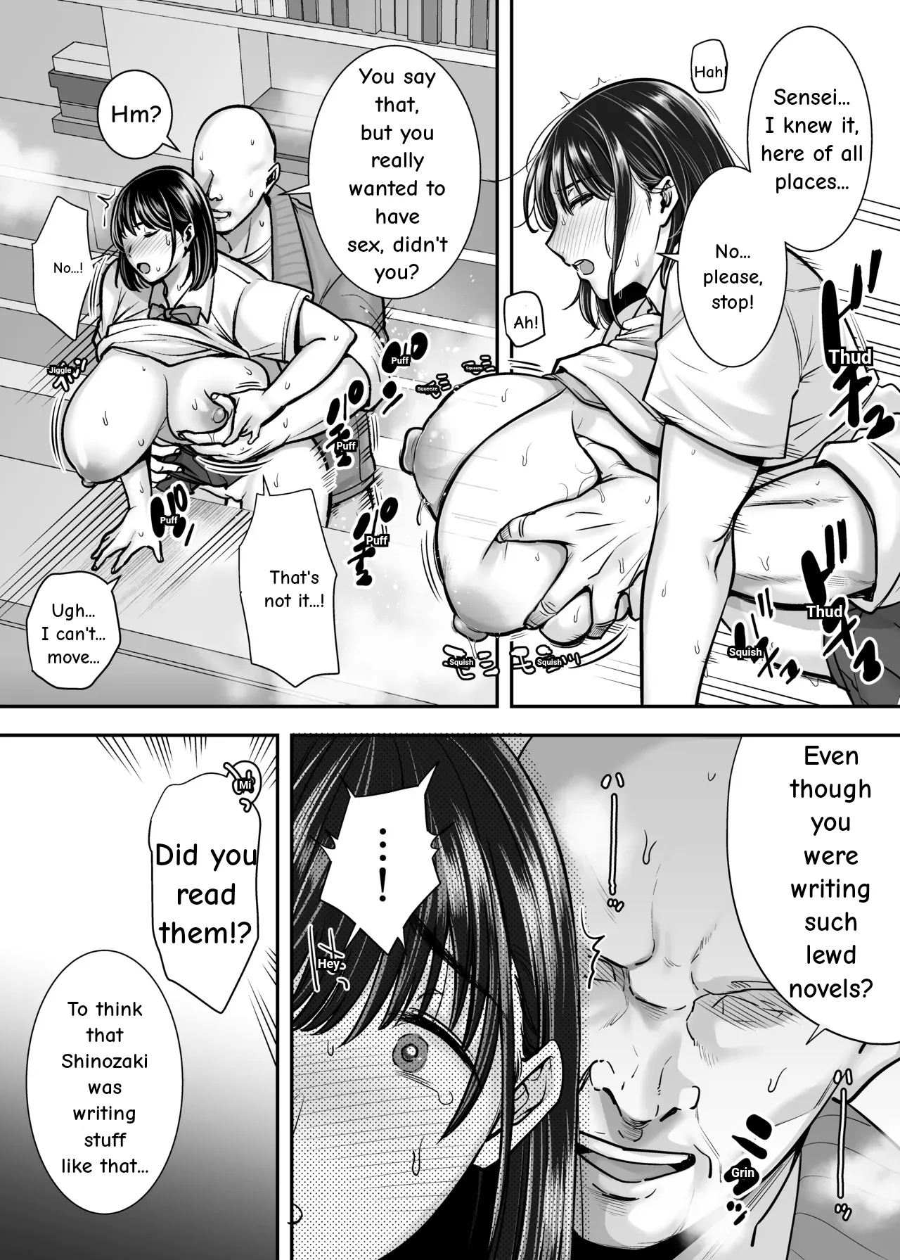 Kakure Kyonyuu no Bungaku Shoujo Toshoshitsu no Haitoku Jugyou – Girl who loves literature | The Busty Literature Girl In Hiding Immoral Lessons in the Library – Chapter 1 – page 28