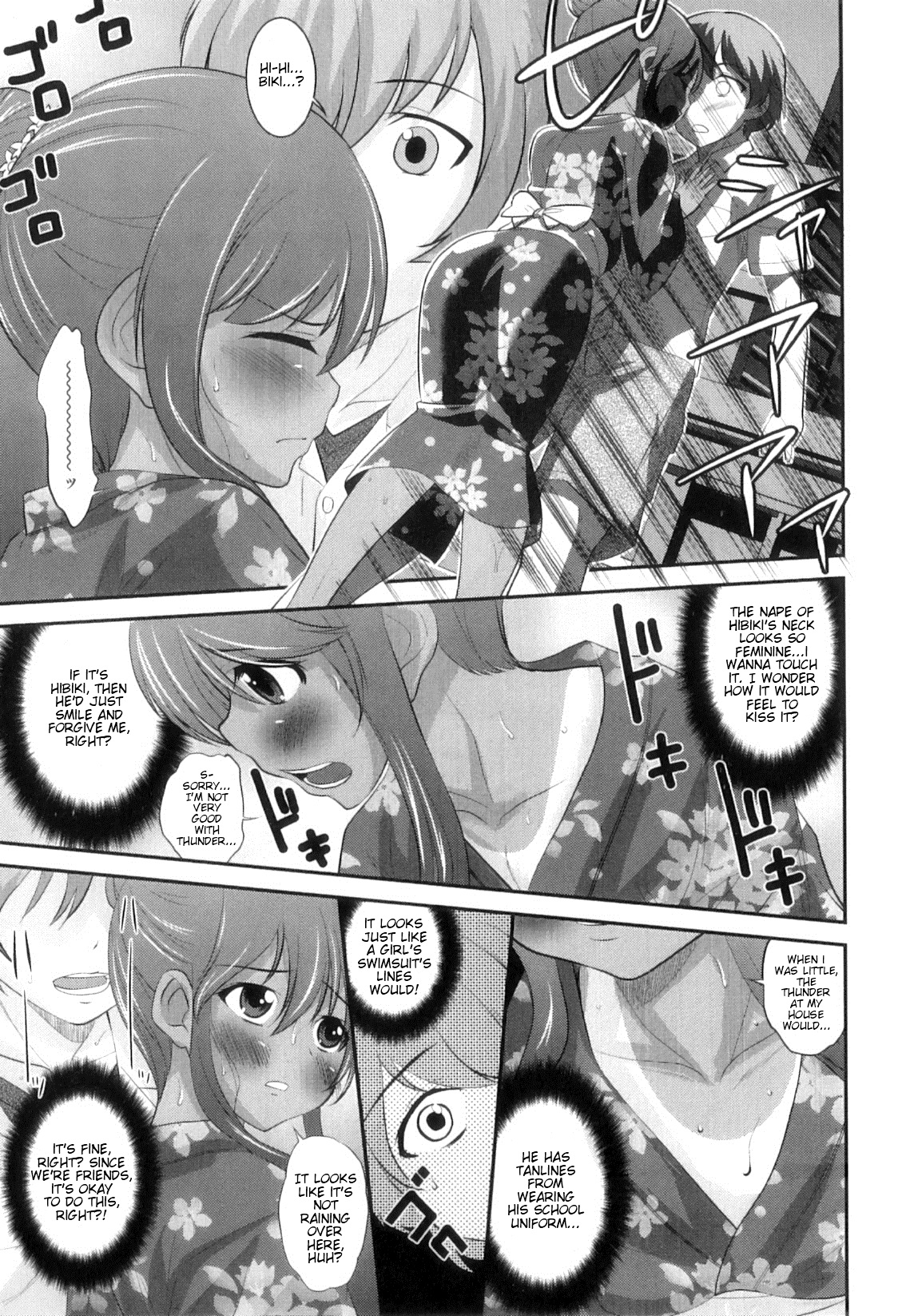 Shinyuu ga Yukata de Kawaii Sugiru — preview page 3