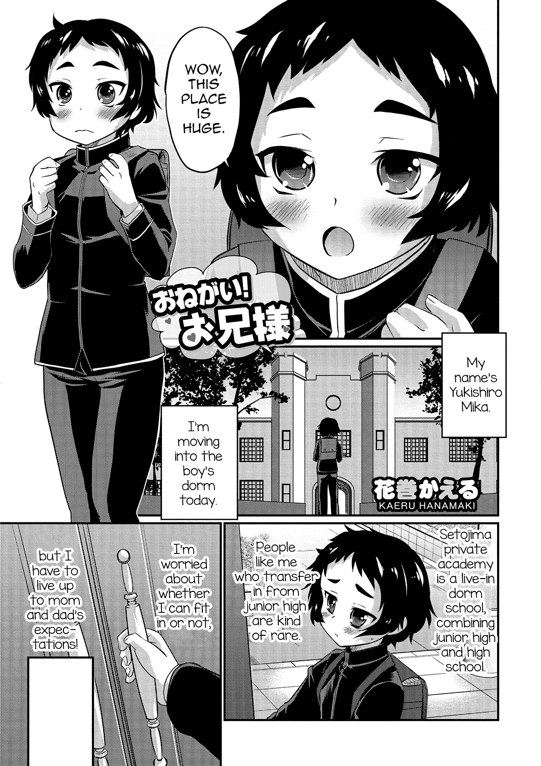 Onegai! Onii-sama — preview page 1