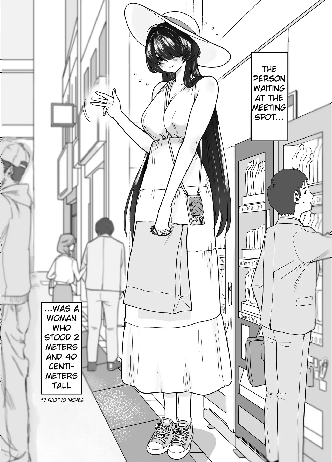 MatchApp de Atta Hachishaku-sama ni Gyaku Tanetsuke Press Sarenagara IchaLove Noukou Namashibori Sex | Having Intense, Romantic Raw Sex With A 8-foot Tall Woman I Met On A Dating App — preview page 4