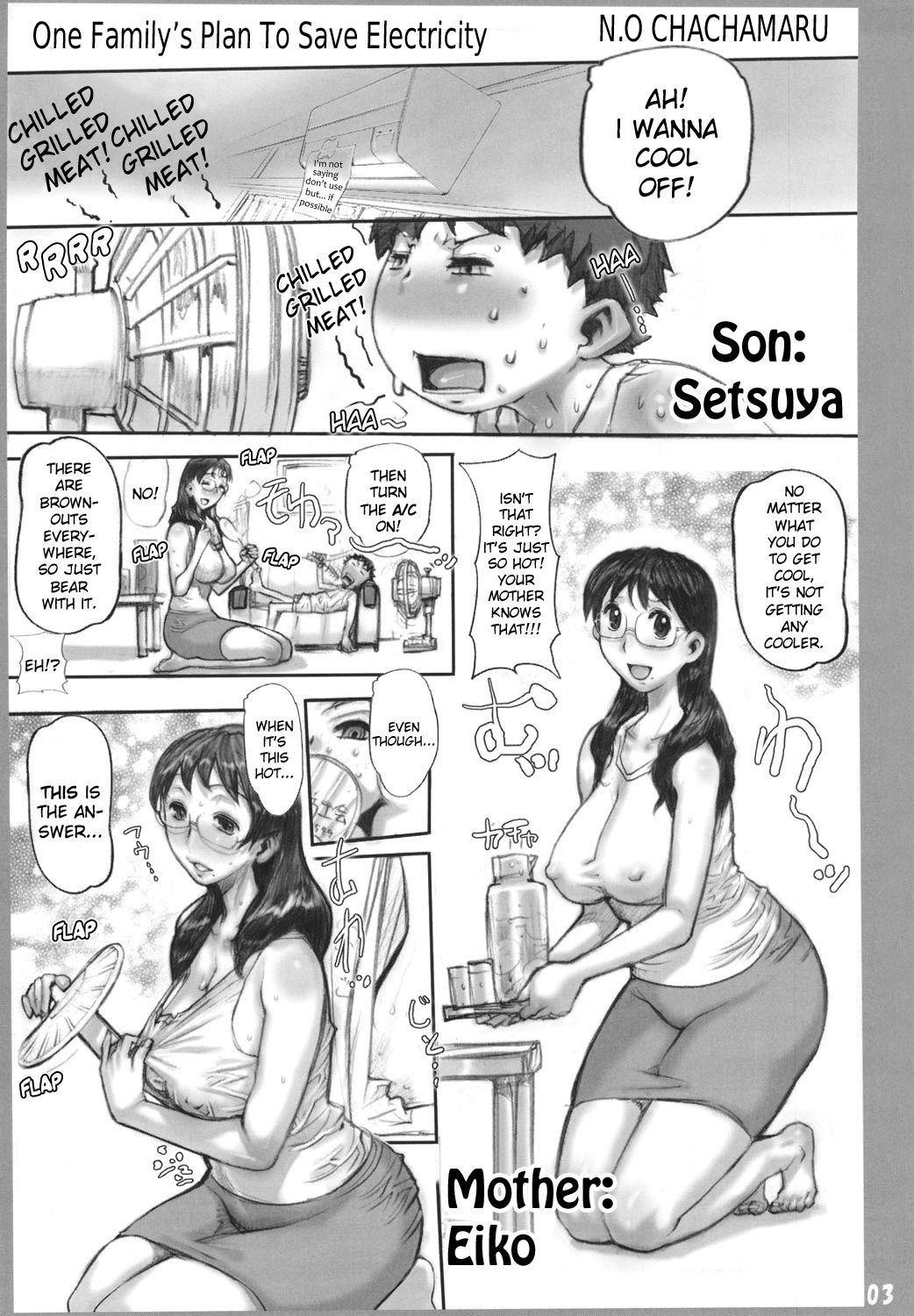 Wagaya no Setsuden Taisaku | One Family’s Plan to Save Electricity — preview page 2