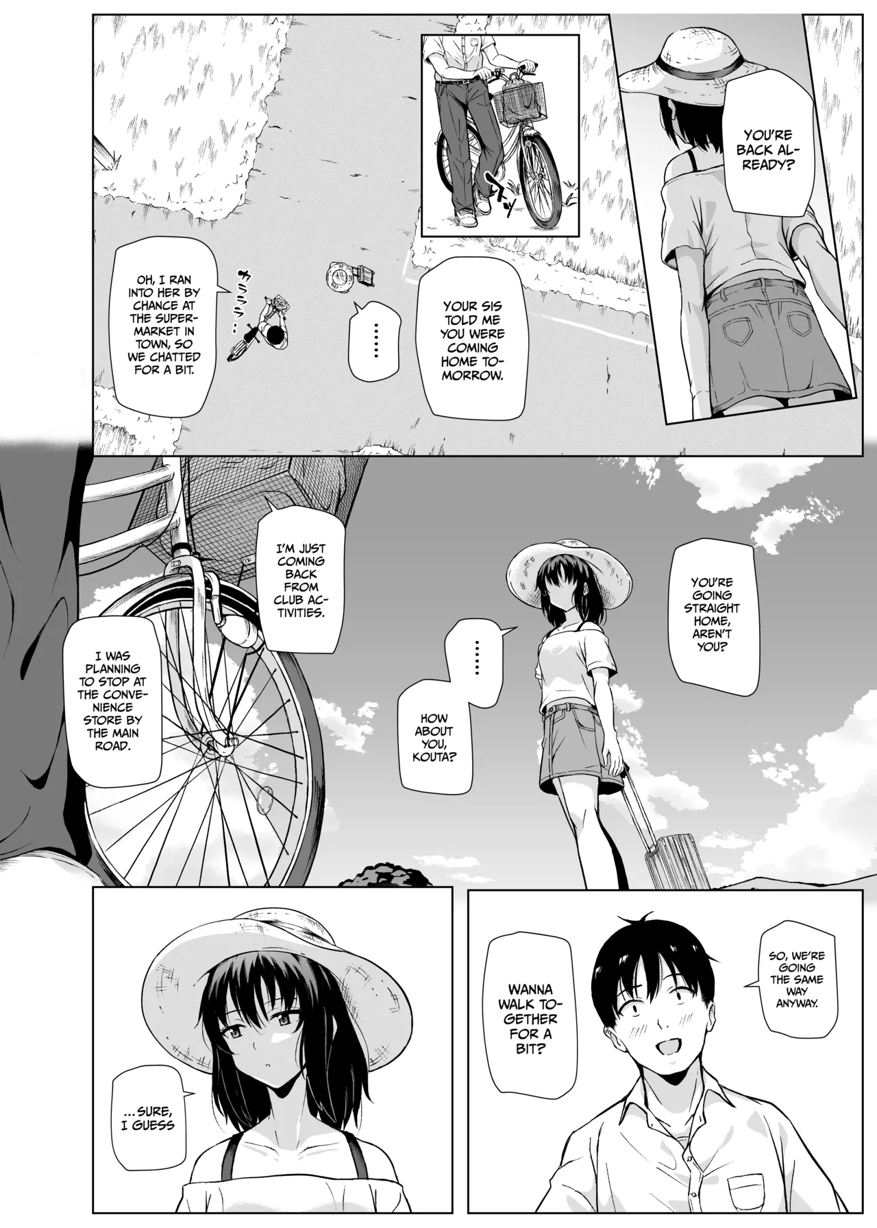 Natsu, Inaka de Oji-san to ~Satogaeri~ | Summer in the Countryside with Ojisan ~Homecoming~ — preview page 7