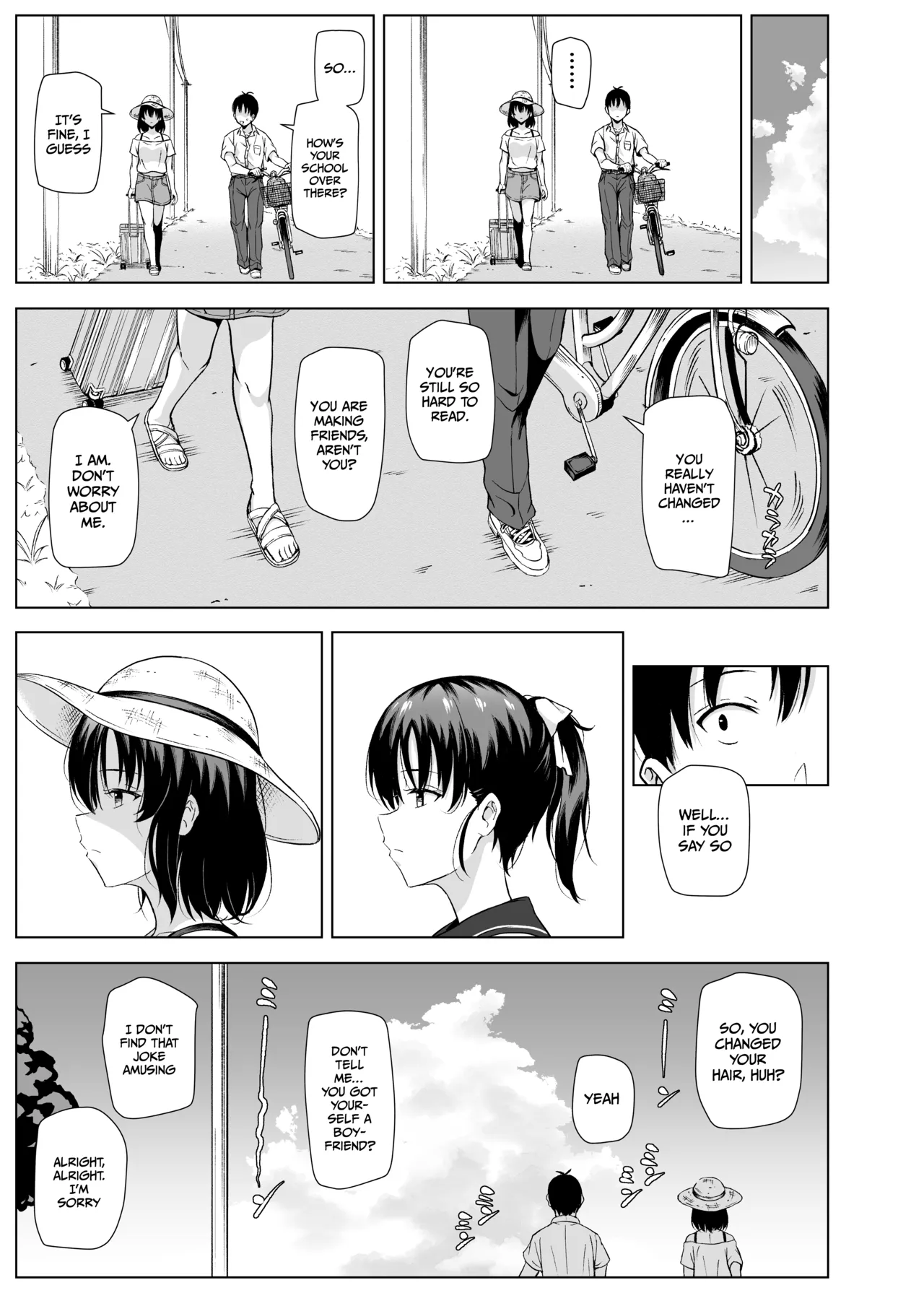 Natsu, Inaka de Oji-san to ~Satogaeri~ | Summer in the Countryside with Ojisan ~Homecoming~ — preview page 8