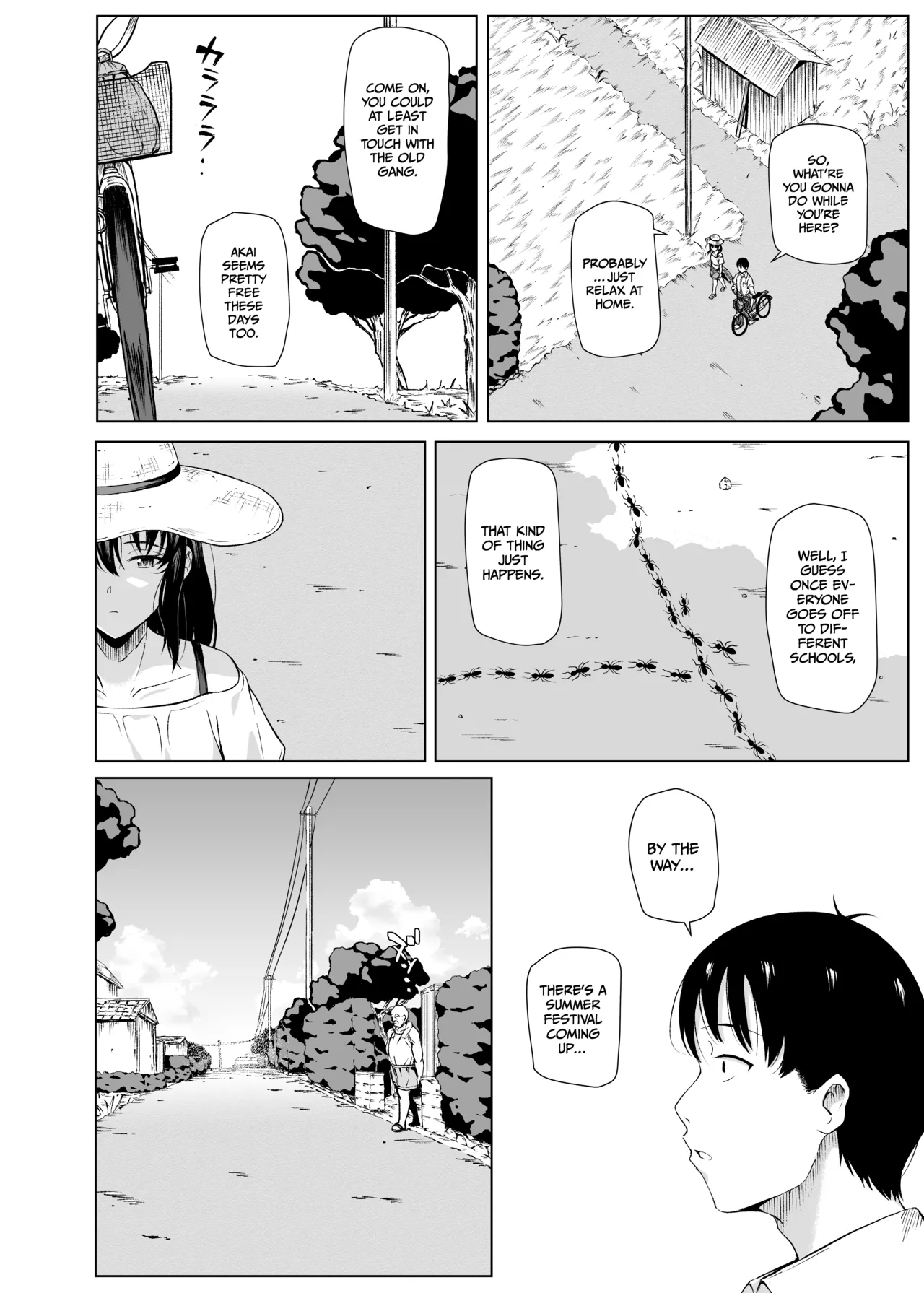 Natsu, Inaka de Oji-san to ~Satogaeri~ | Summer in the Countryside with Ojisan ~Homecoming~ — preview page 9