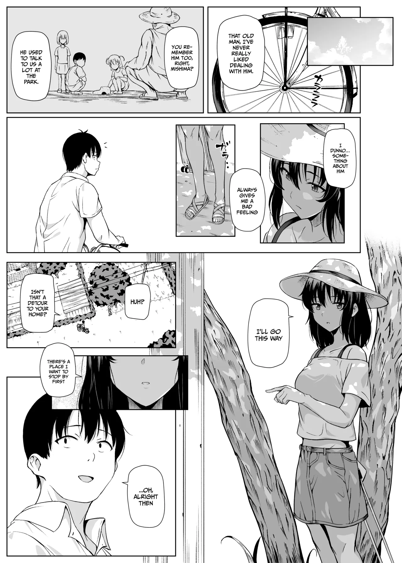 Natsu, Inaka de Oji-san to ~Satogaeri~ | Summer in the Countryside with Ojisan ~Homecoming~ — preview page 12