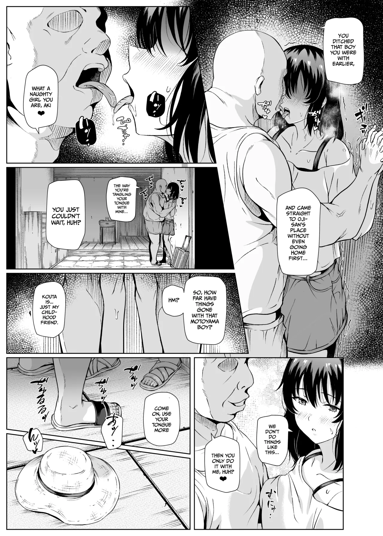 Natsu, Inaka de Oji-san to ~Satogaeri~ | Summer in the Countryside with Ojisan ~Homecoming~ — preview page 16