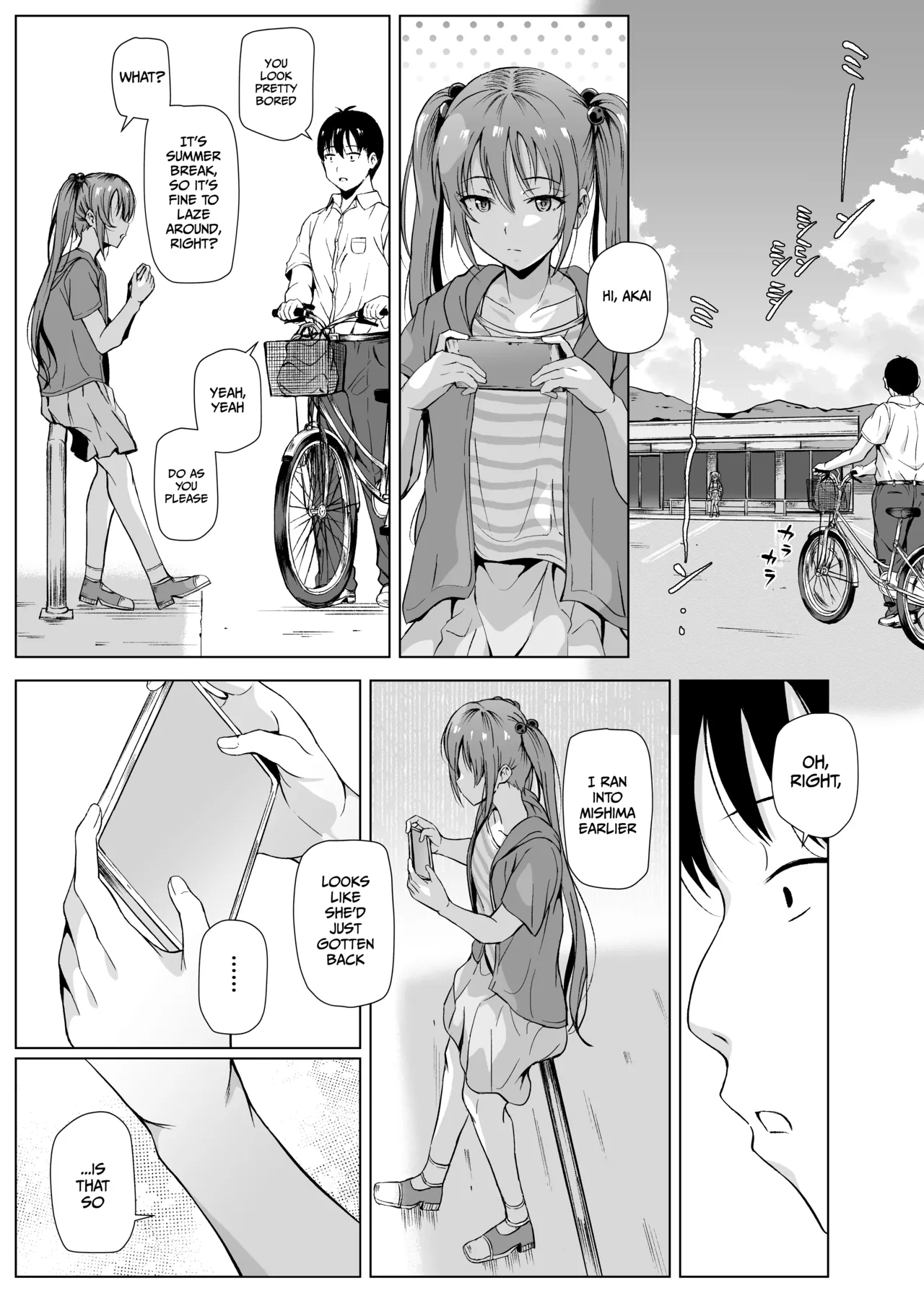 Natsu, Inaka de Oji-san to ~Satogaeri~ | Summer in the Countryside with Ojisan ~Homecoming~ – Chapter 1 – page 28