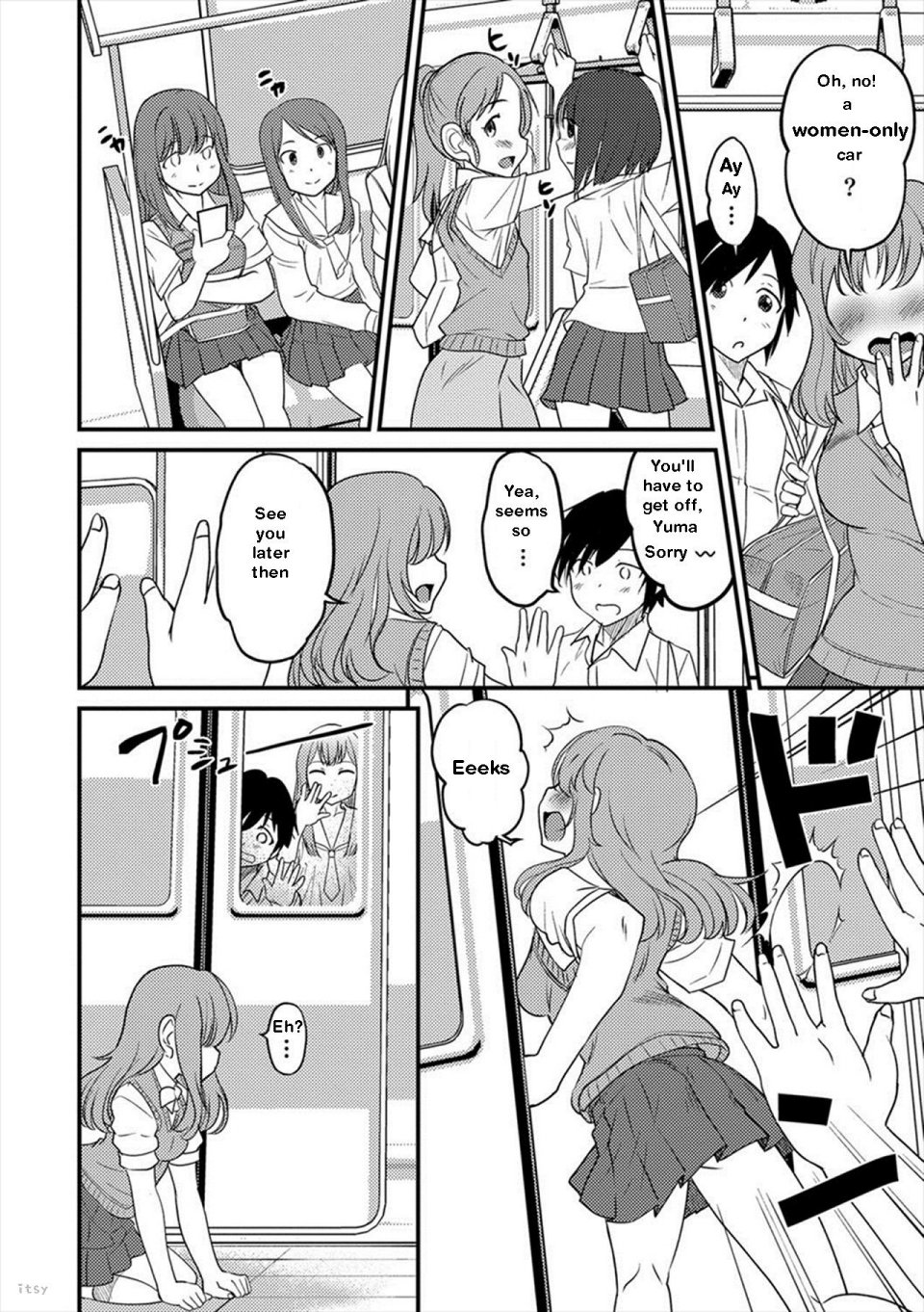 Otokonoko Senyou Sharyou Bromancecar 1&2 | The Carriage Designated for Ladyboys 1&2 — preview page 2