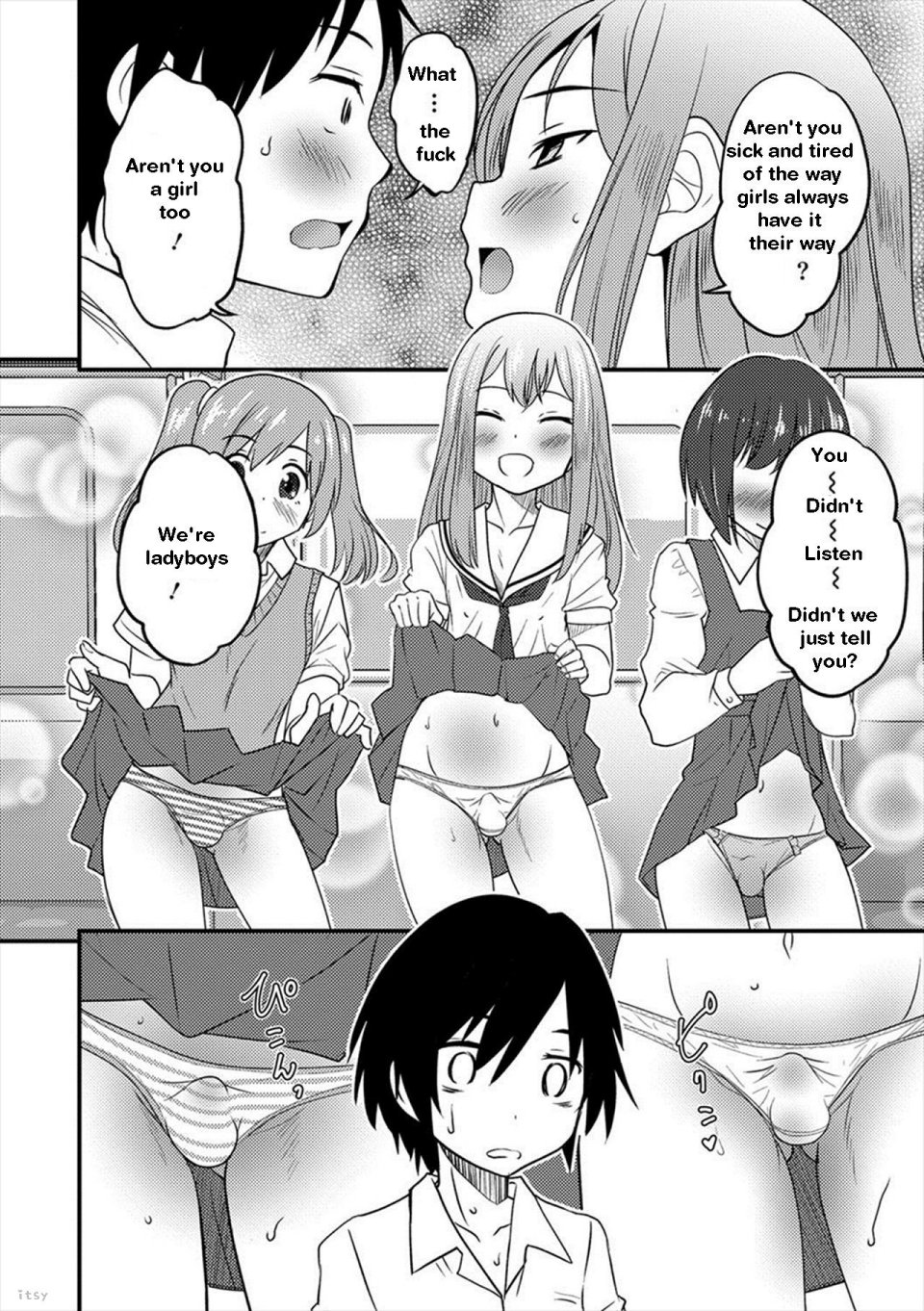 Otokonoko Senyou Sharyou Bromancecar 1&2 | The Carriage Designated for Ladyboys 1&2 — preview page 4