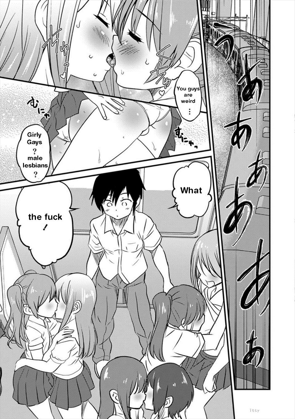 Otokonoko Senyou Sharyou Bromancecar 1&2 | The Carriage Designated for Ladyboys 1&2 — preview page 5