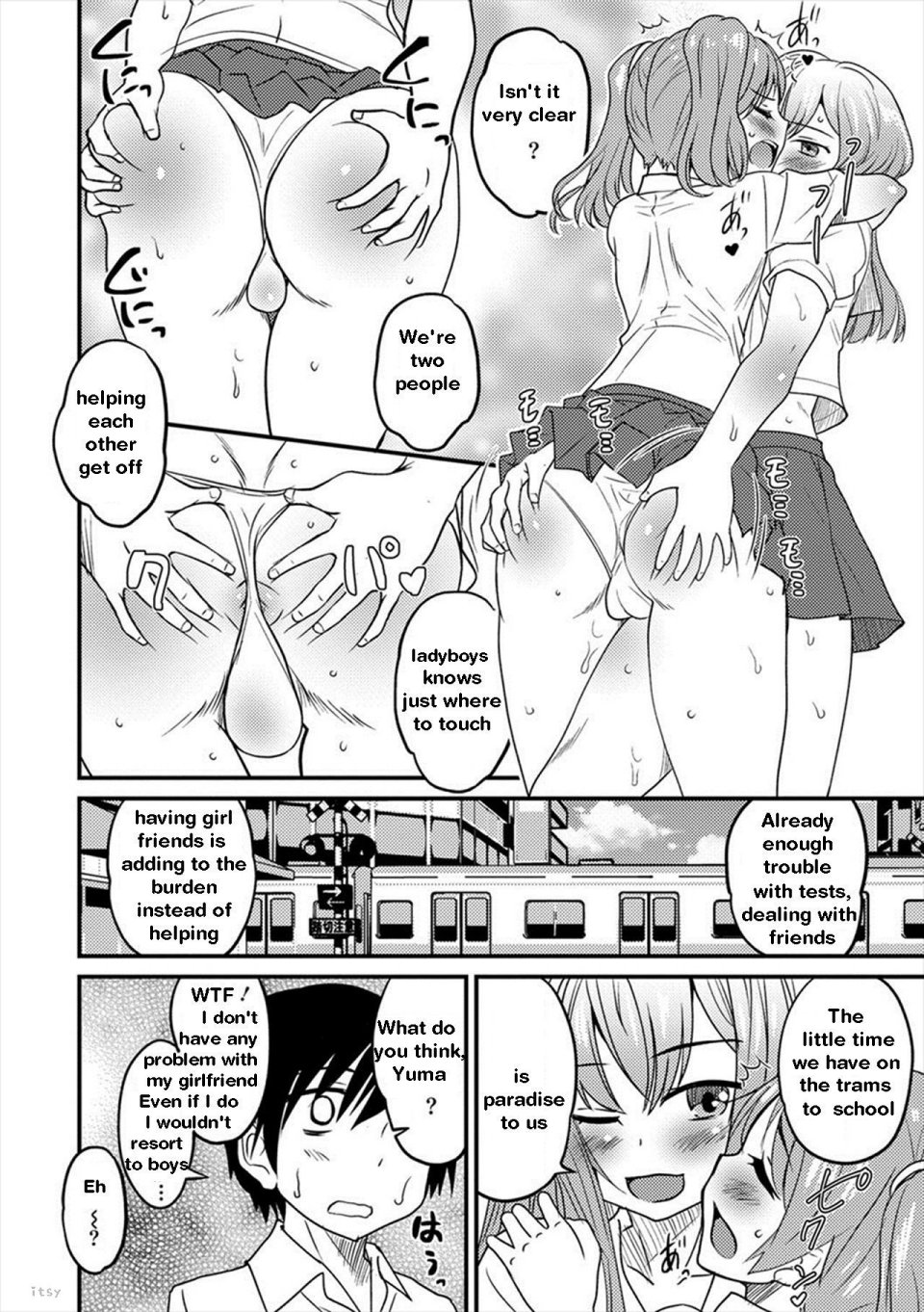 Otokonoko Senyou Sharyou Bromancecar 1&2 | The Carriage Designated for Ladyboys 1&2 — preview page 6